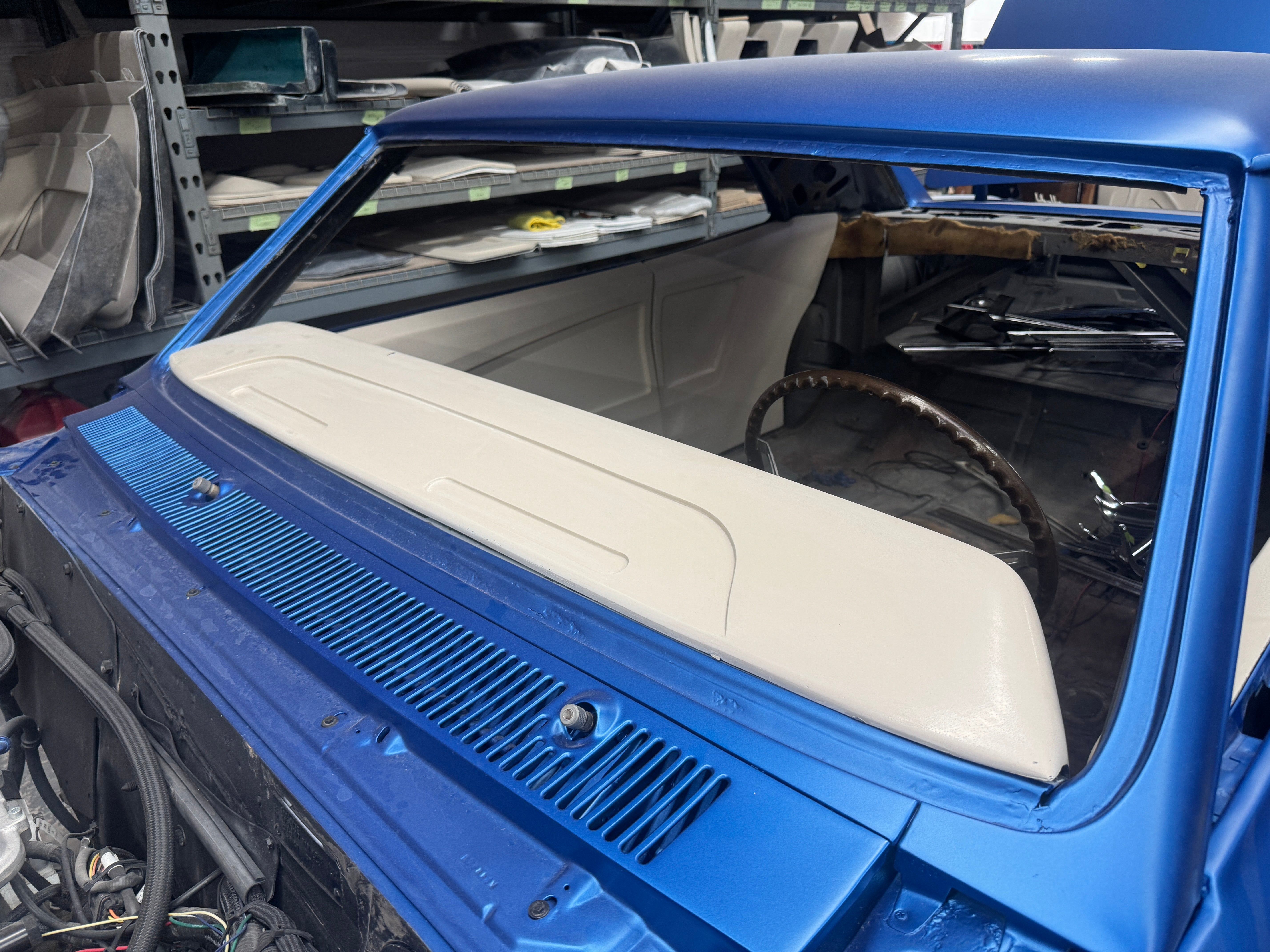 1966-67 Chevelle Dash Overlay