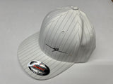 Fesler Built Flexfit White/stripe Hat