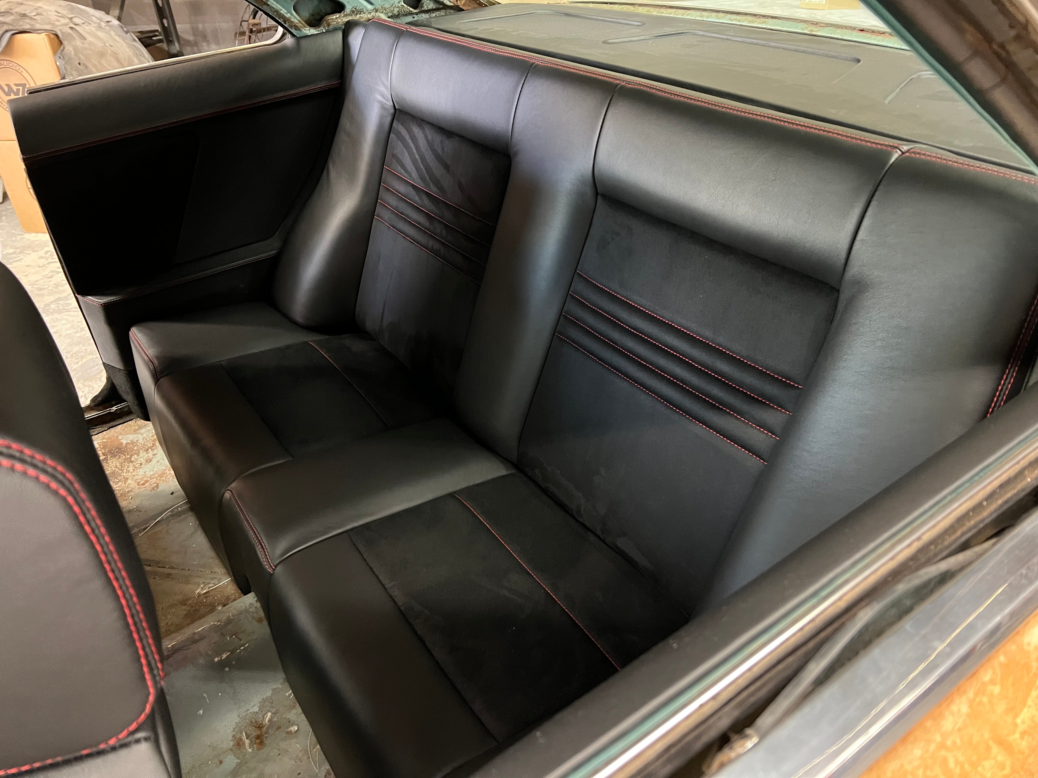 1966-67 NOVA CUSTOM STEEL REAR SEAT