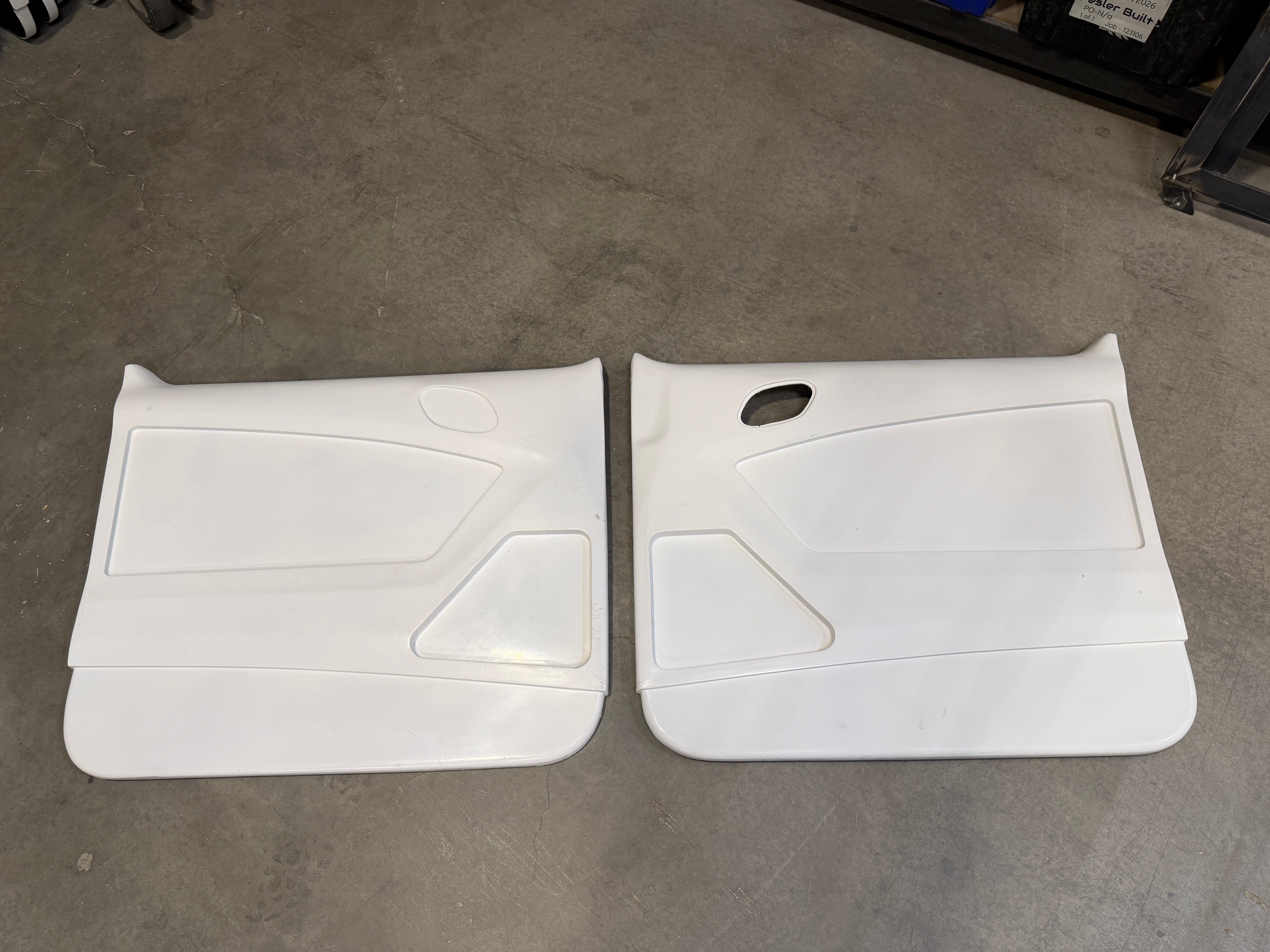 1973-86 Squarebody Truck Door Panels W/Grilles