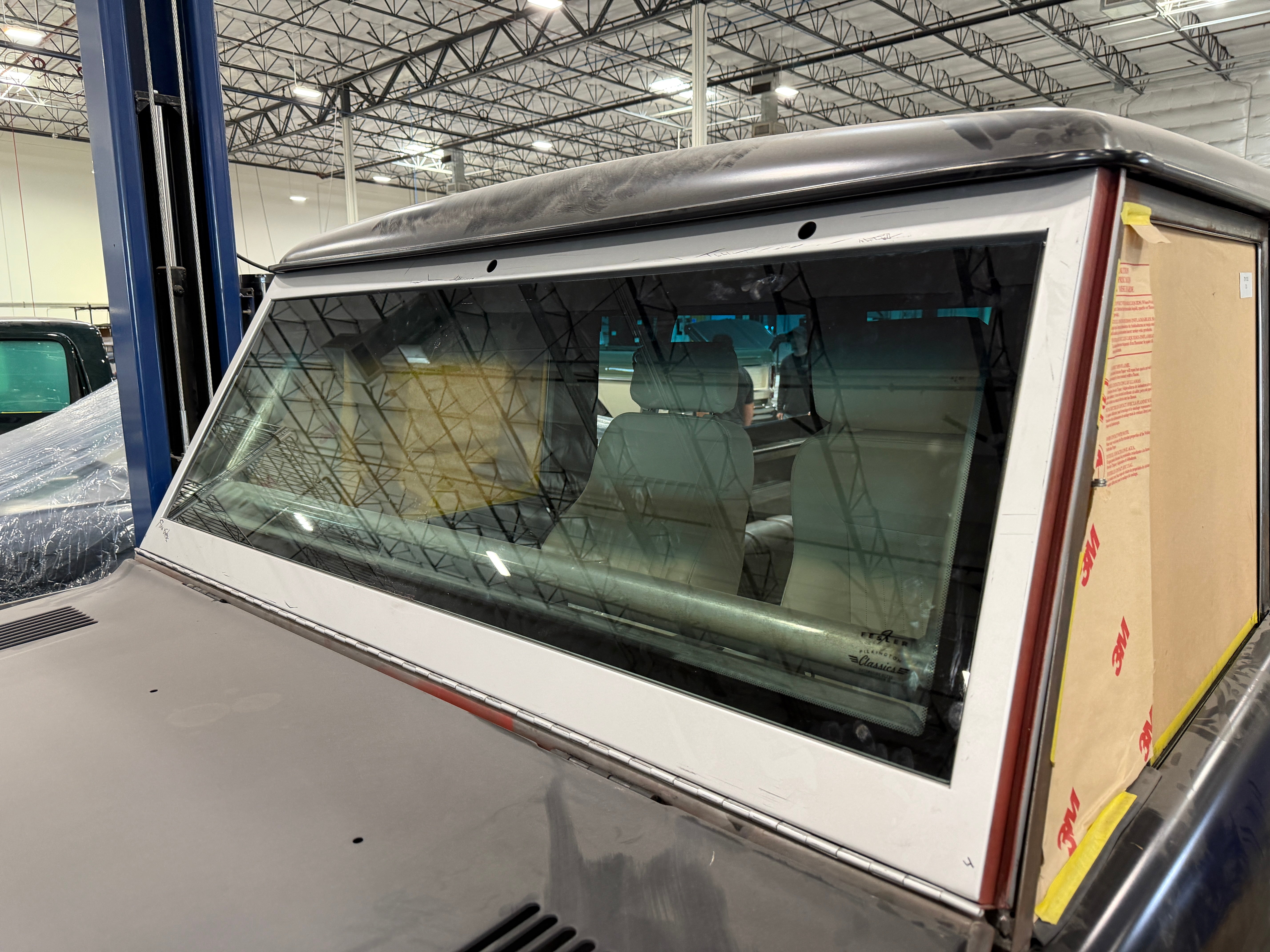 1966-76 Ford Bronco DOT Flush Mount Trim Less Glass. Made in America.