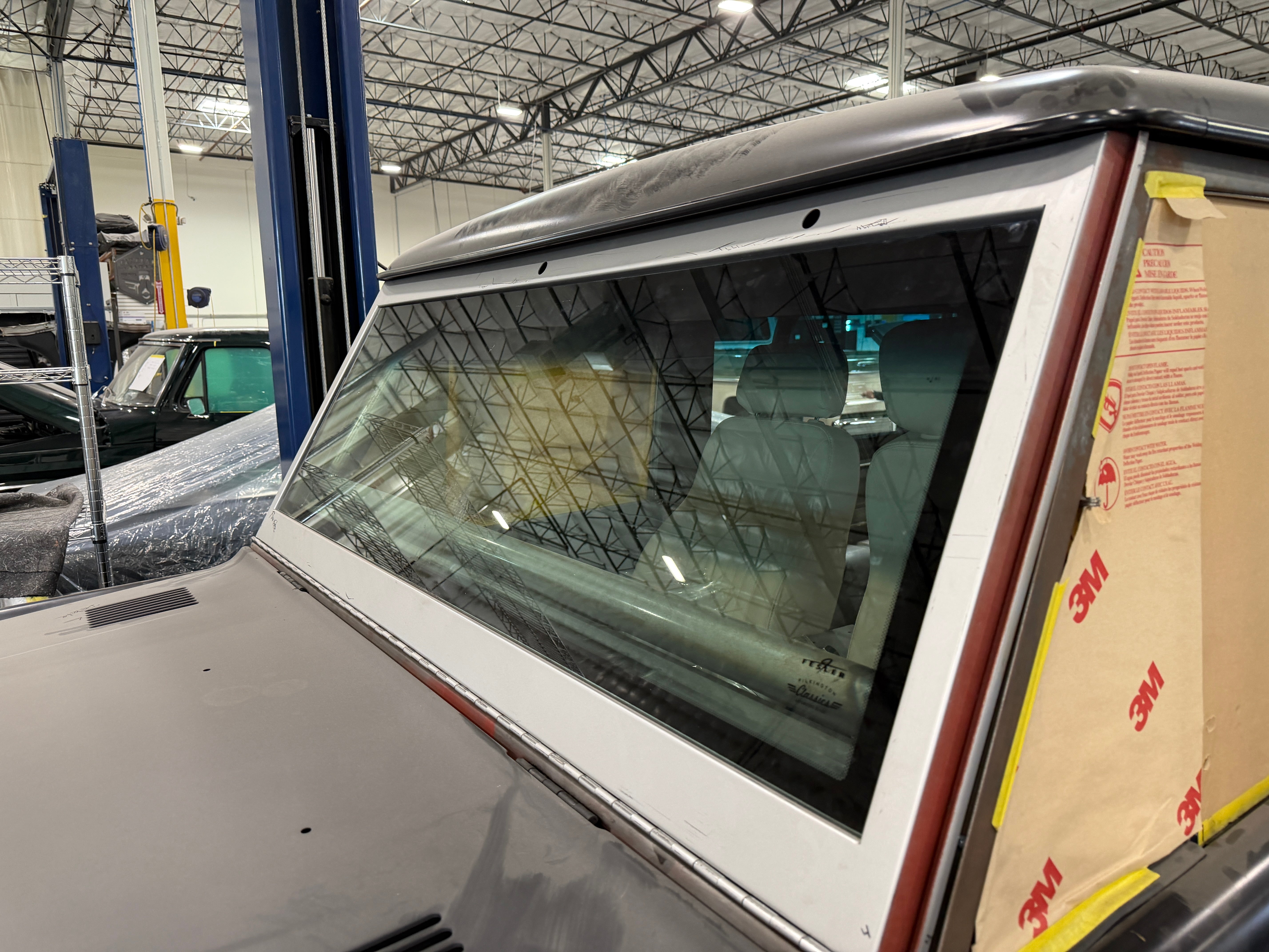 1966-76 Ford Bronco DOT Flush Mount Trim Less Glass. Made in America.