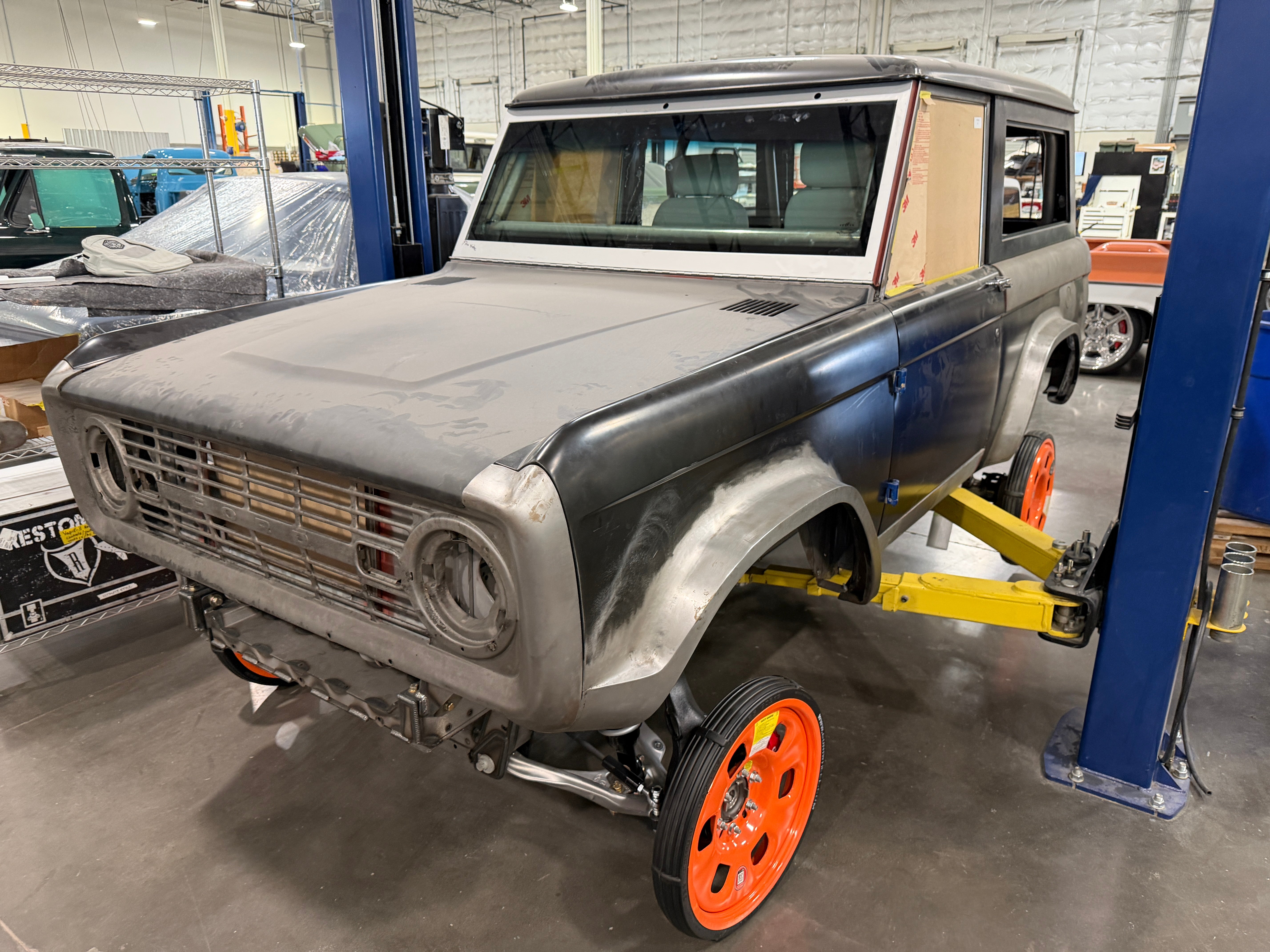 1966-76 Ford Bronco DOT Flush Mount Trim Less Glass. Made in America.