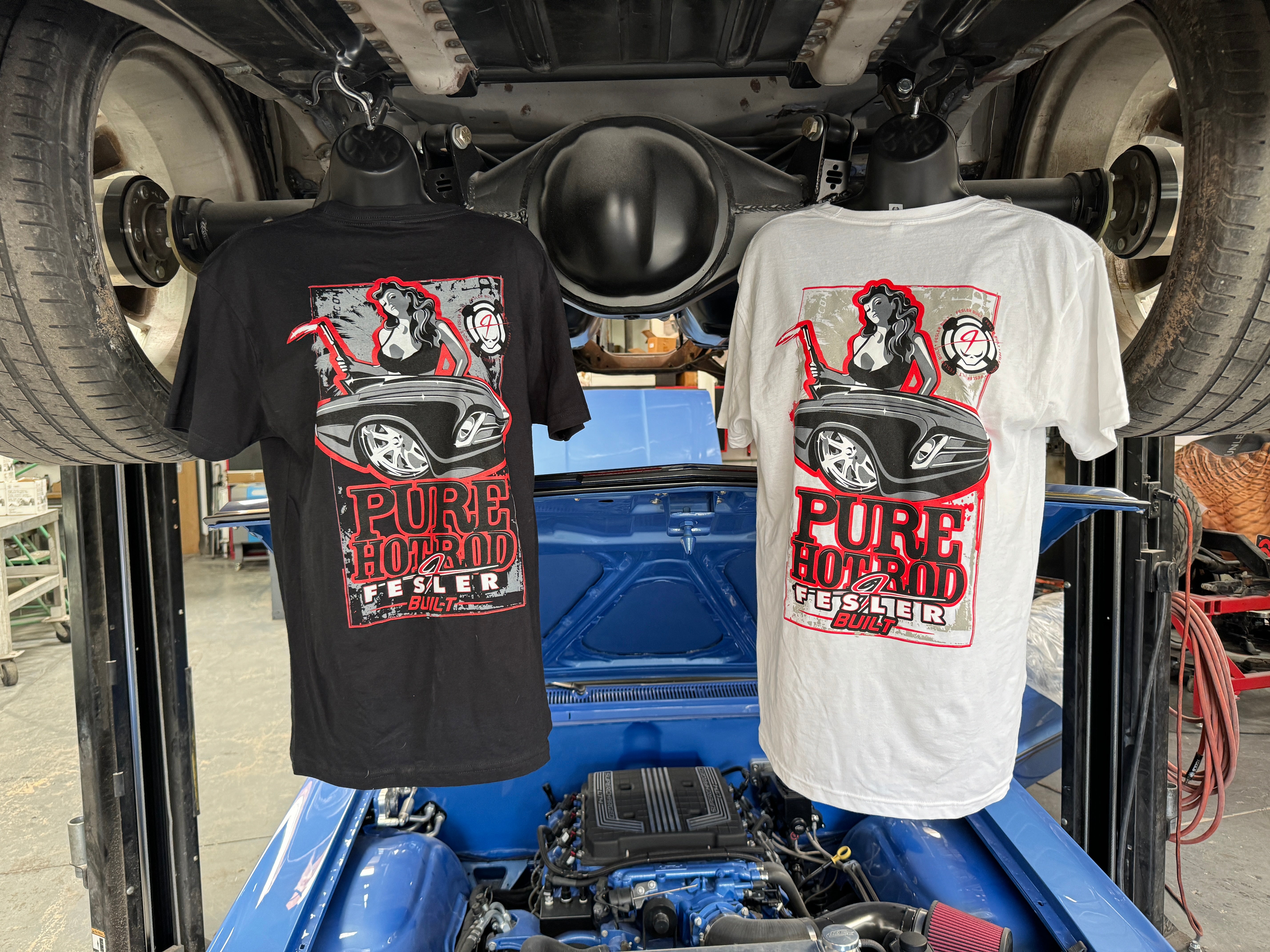 FESLER USA PURE HOT ROD SHORT SLEEVE T-SHIRT