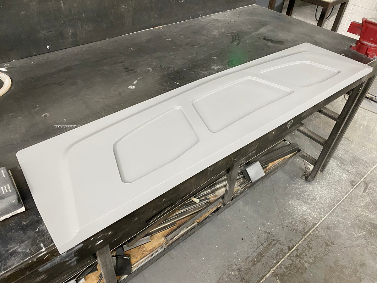 1968-72 GTO Package Tray Jute Felt – Rear Shelf Insulation Pad (VS0641, Made In USA)