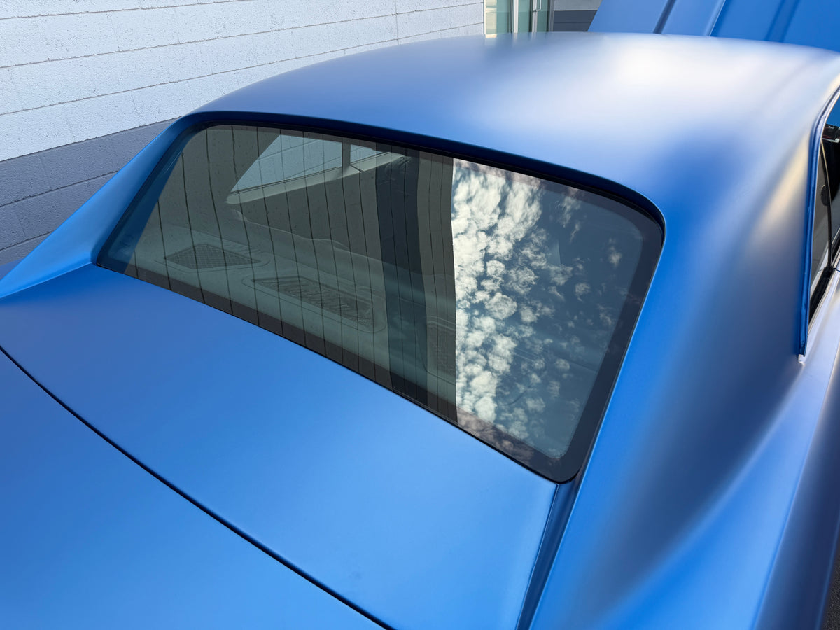 1966–1967 Chevelle Flush-Mount Glass Kit — DOT, Trimless, American-Made (Front & Rear)