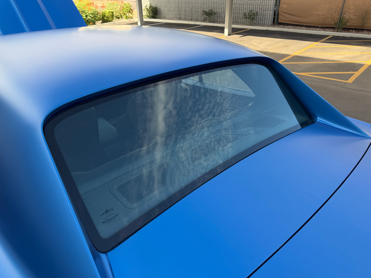 1966–1967 Chevelle Flush-Mount Glass Kit — DOT, Trimless, American-Made (Front & Rear)