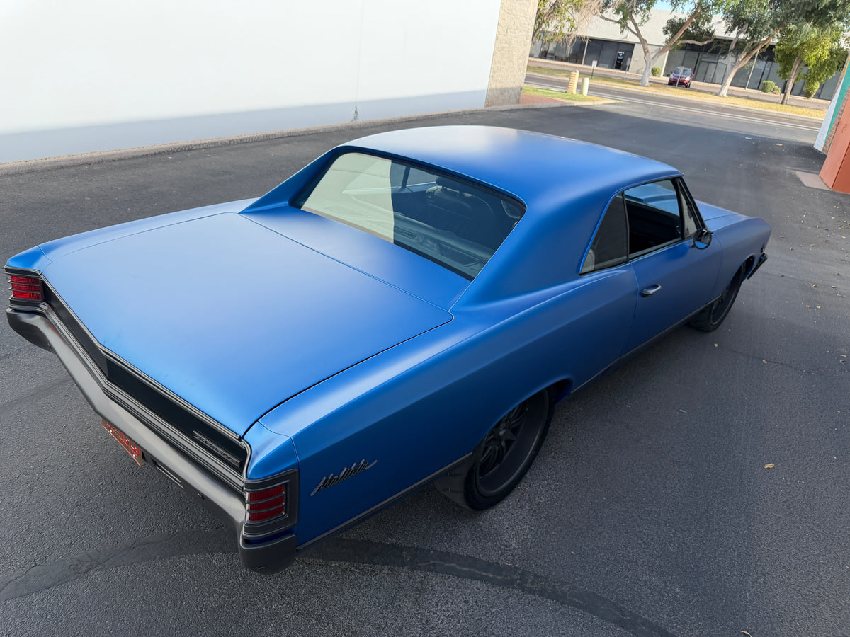 1966–1967 Chevelle Flush-Mount Glass Kit — DOT, Trimless, American-Made (Front & Rear)