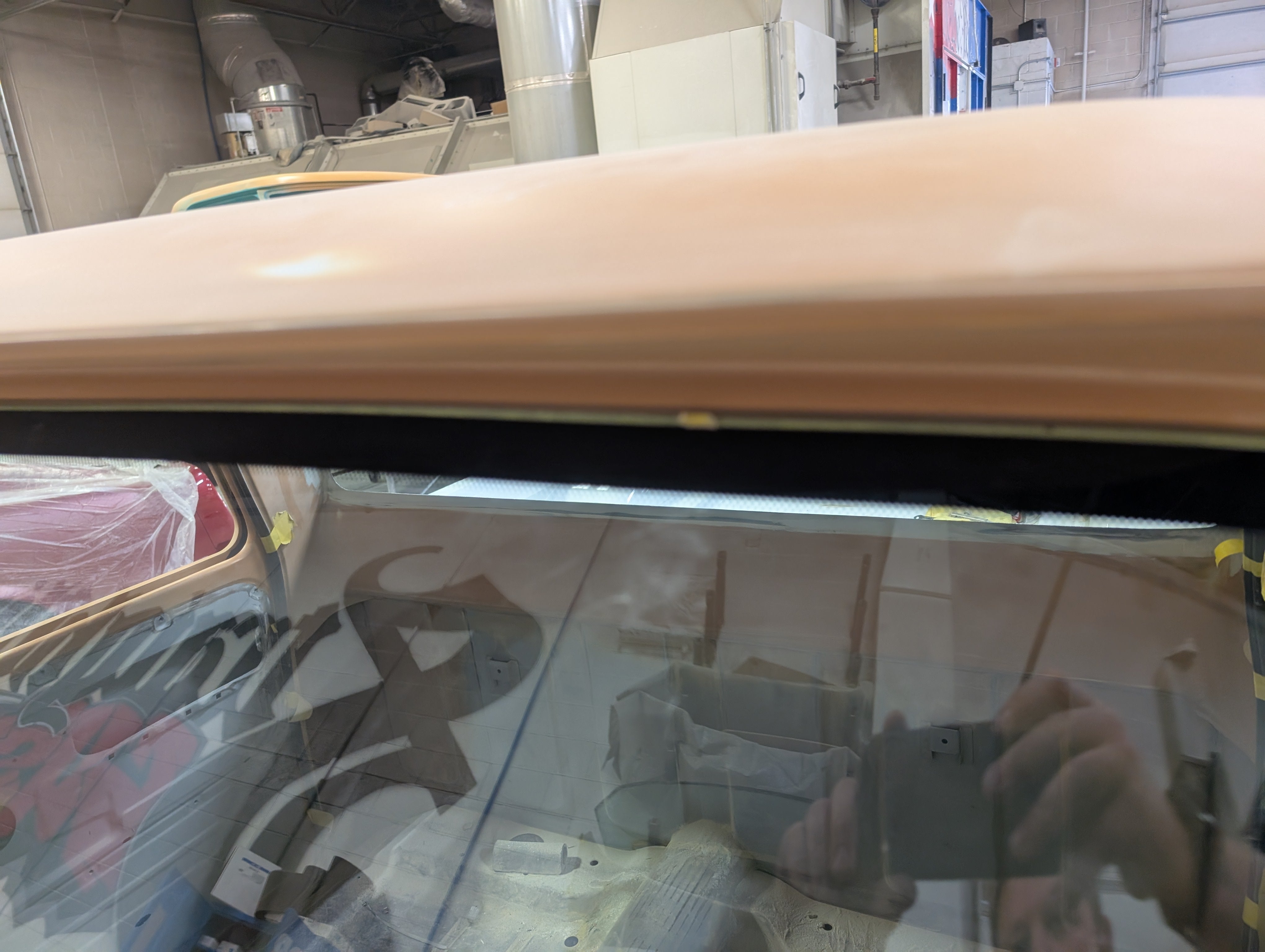 1964-66 C-10 Truck DOT Flush Mount Rubber Less Glass. Made in America.