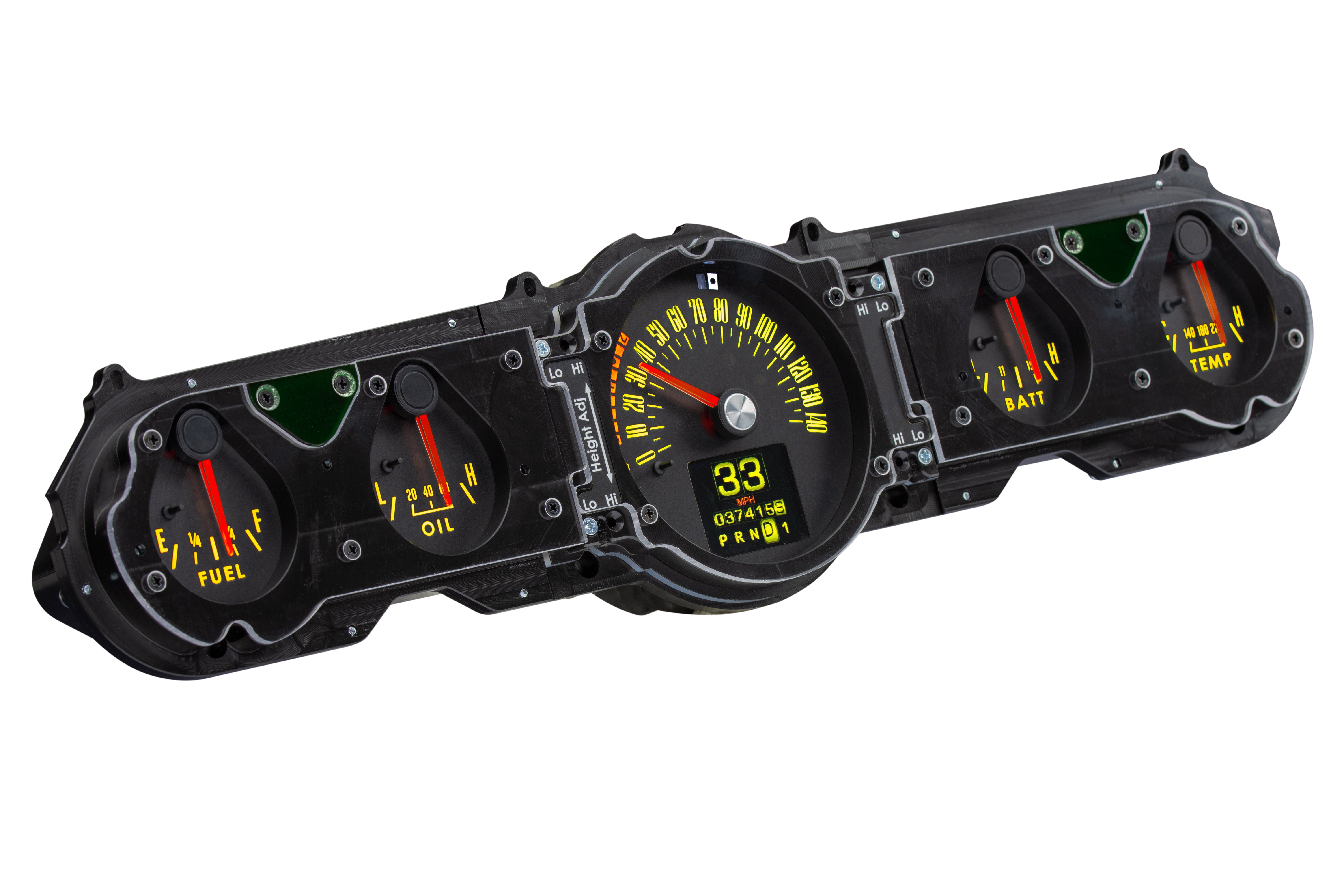 Dakota Digital RTX-65F-MUS-X — 1964.5–1966 Ford Mustang RTX Instrument