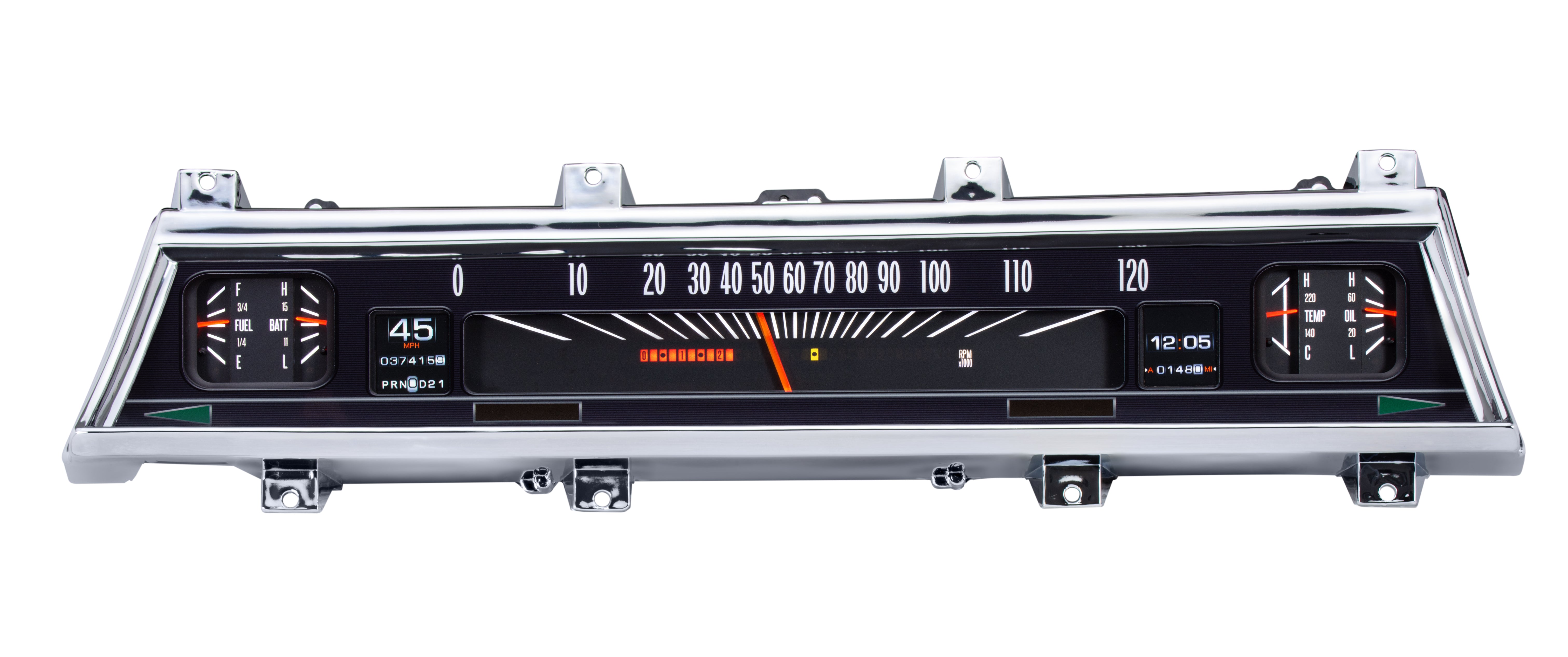 Dakota Digital RTX-66C-CVL-X — 1966–67 Chevy Chevelle/El Camino Chevel