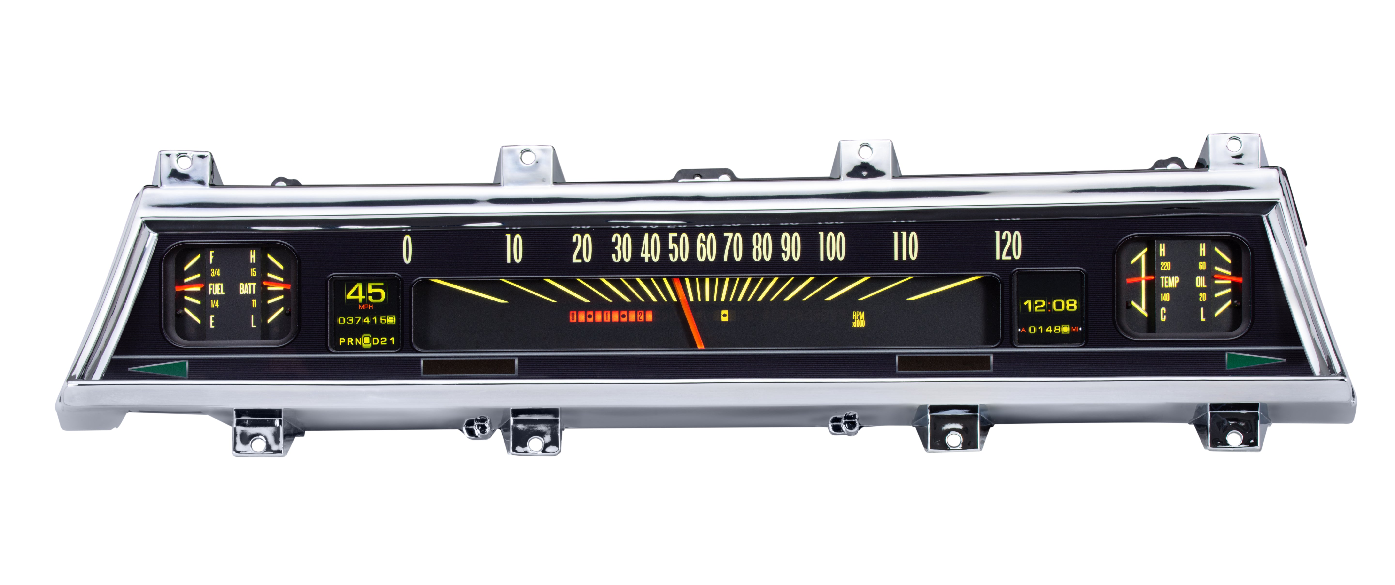 Dakota Digital RTX-66C-CVL-X — 1966–67 Chevy Chevelle/El Camino Chevelle/El Camino RTX Instruments