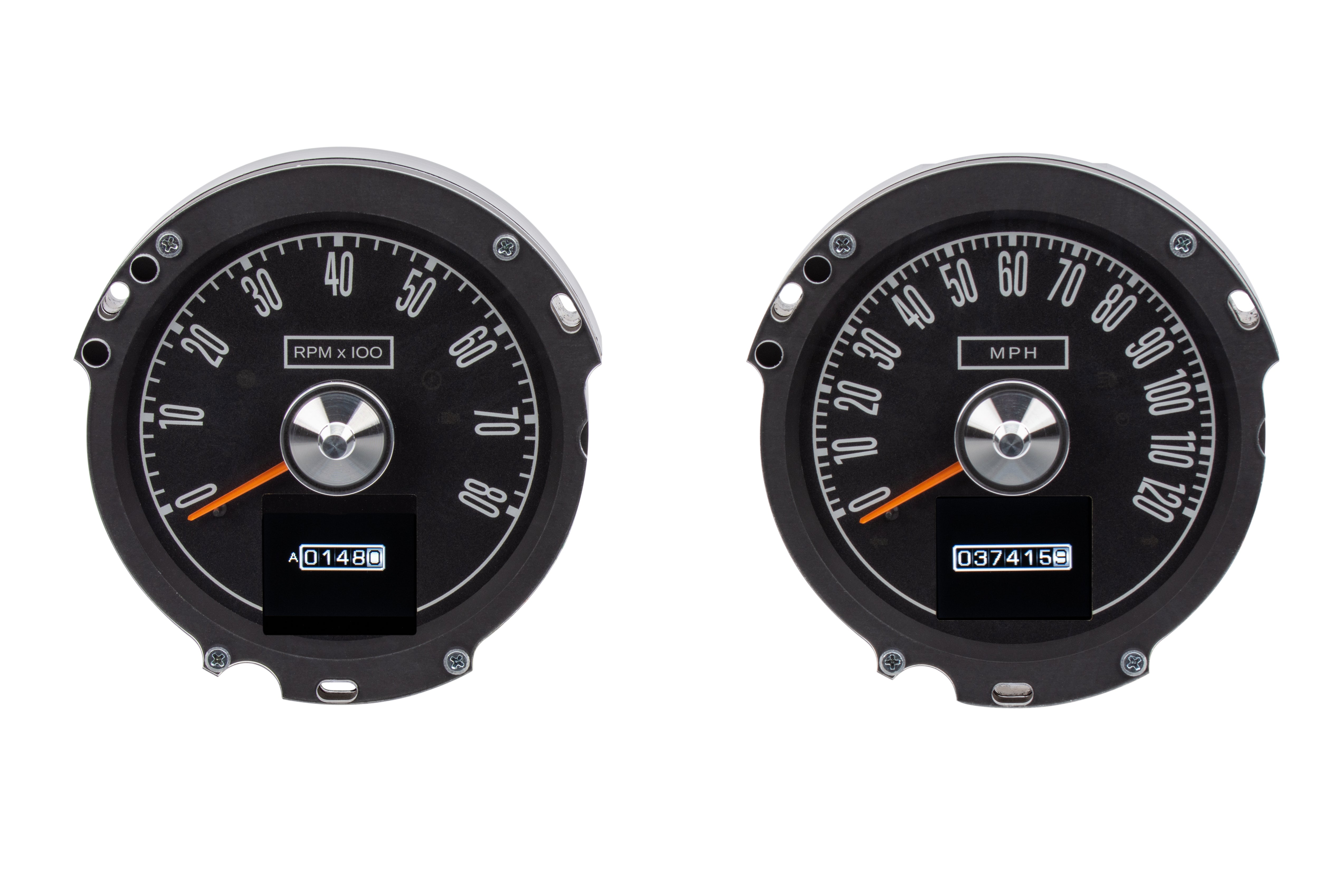 DTM・DAW qanuta Dakota Digital RTX-67F-MUS-X — 1967–1968 Ford Mustang RTX Instrument S