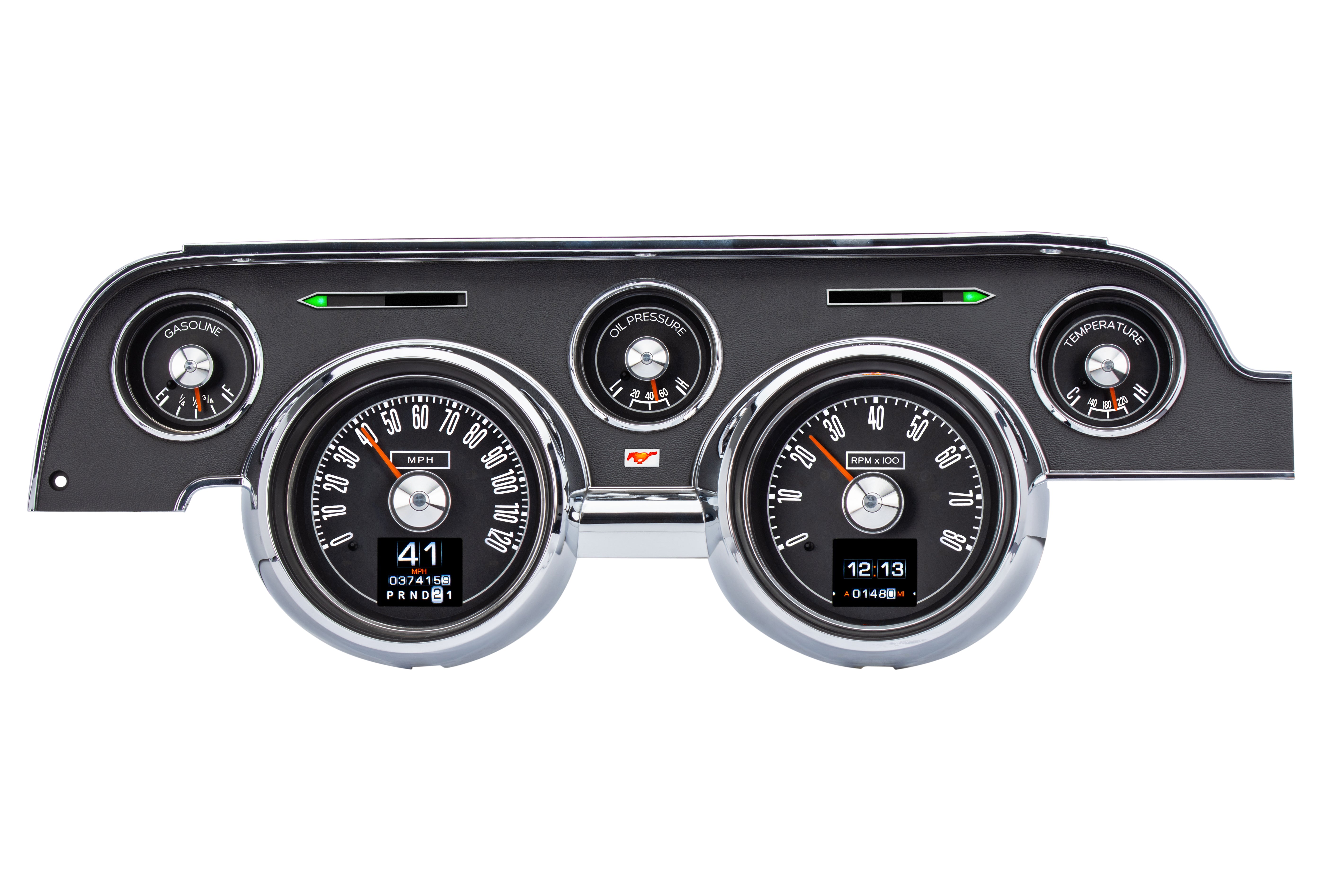 Dakota Digital RTX-67F-MUS-X — 1967–1968 Ford Mustang RTX Instrument System
