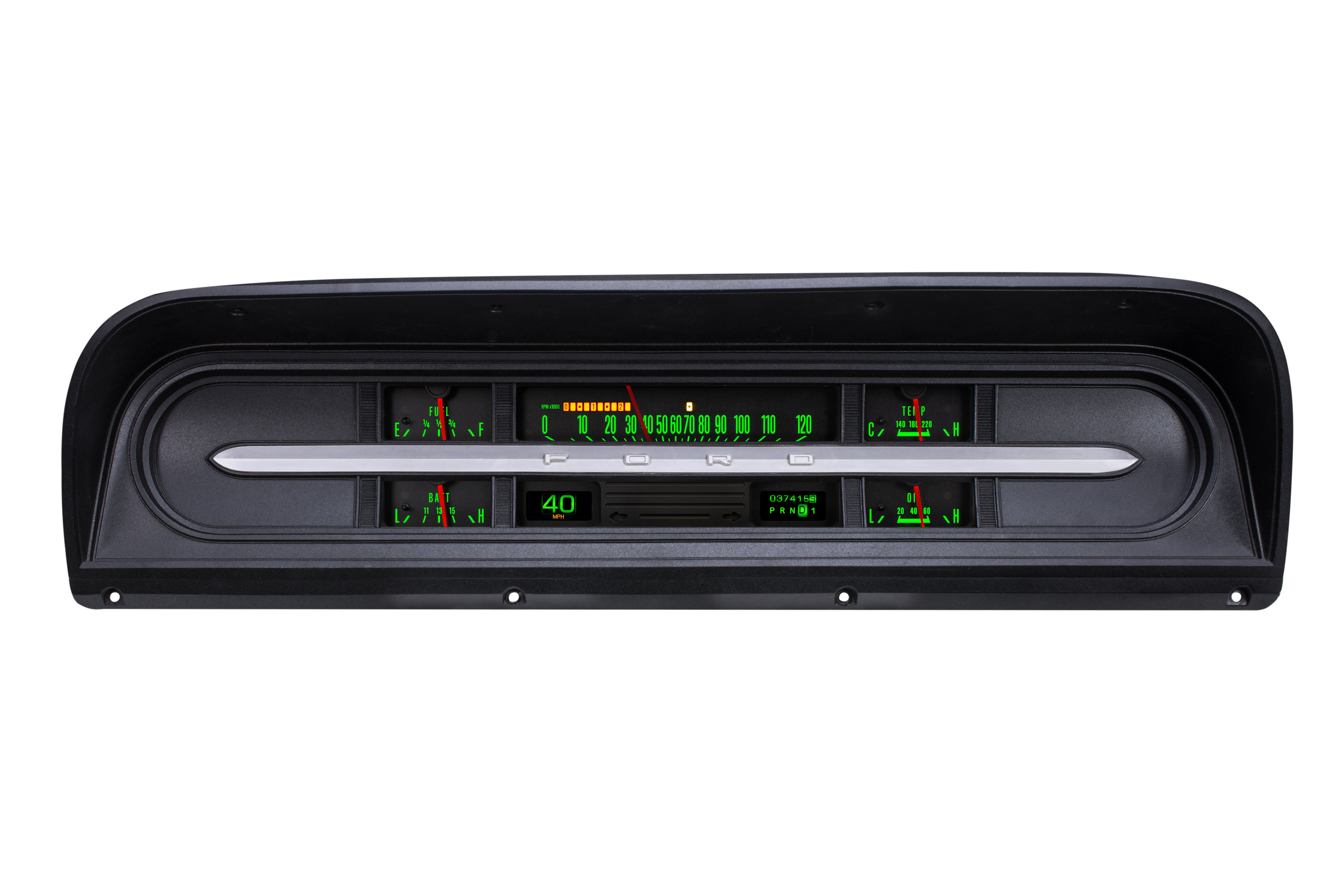 Dakota Digital RTX-67F-PU-X — 1967–72 Ford F-100 / F-Series RTX Gauge