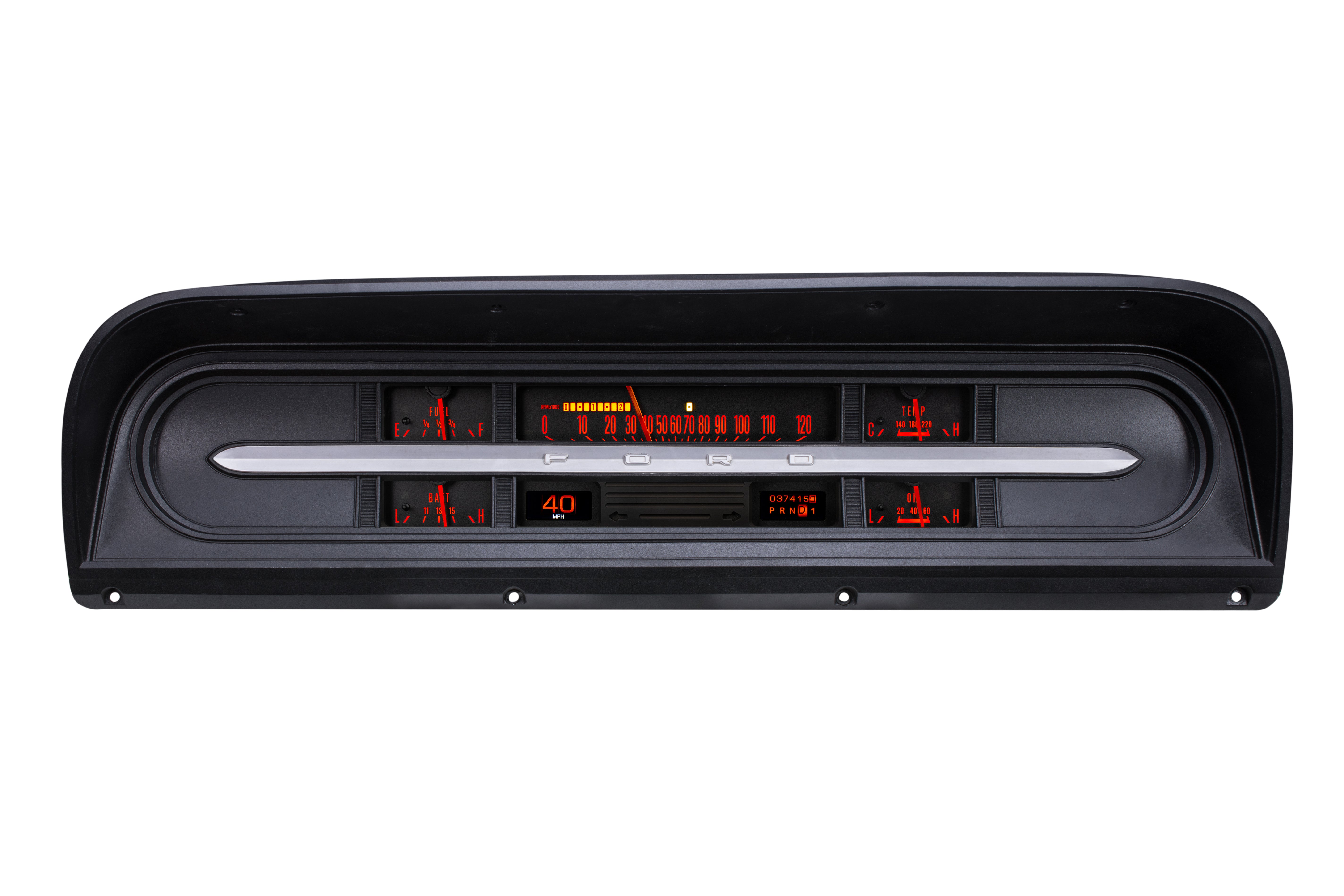 Dakota Digital RTX-67F-PU-X — 1967–72 Ford F-100 / F-Series RTX Gauge