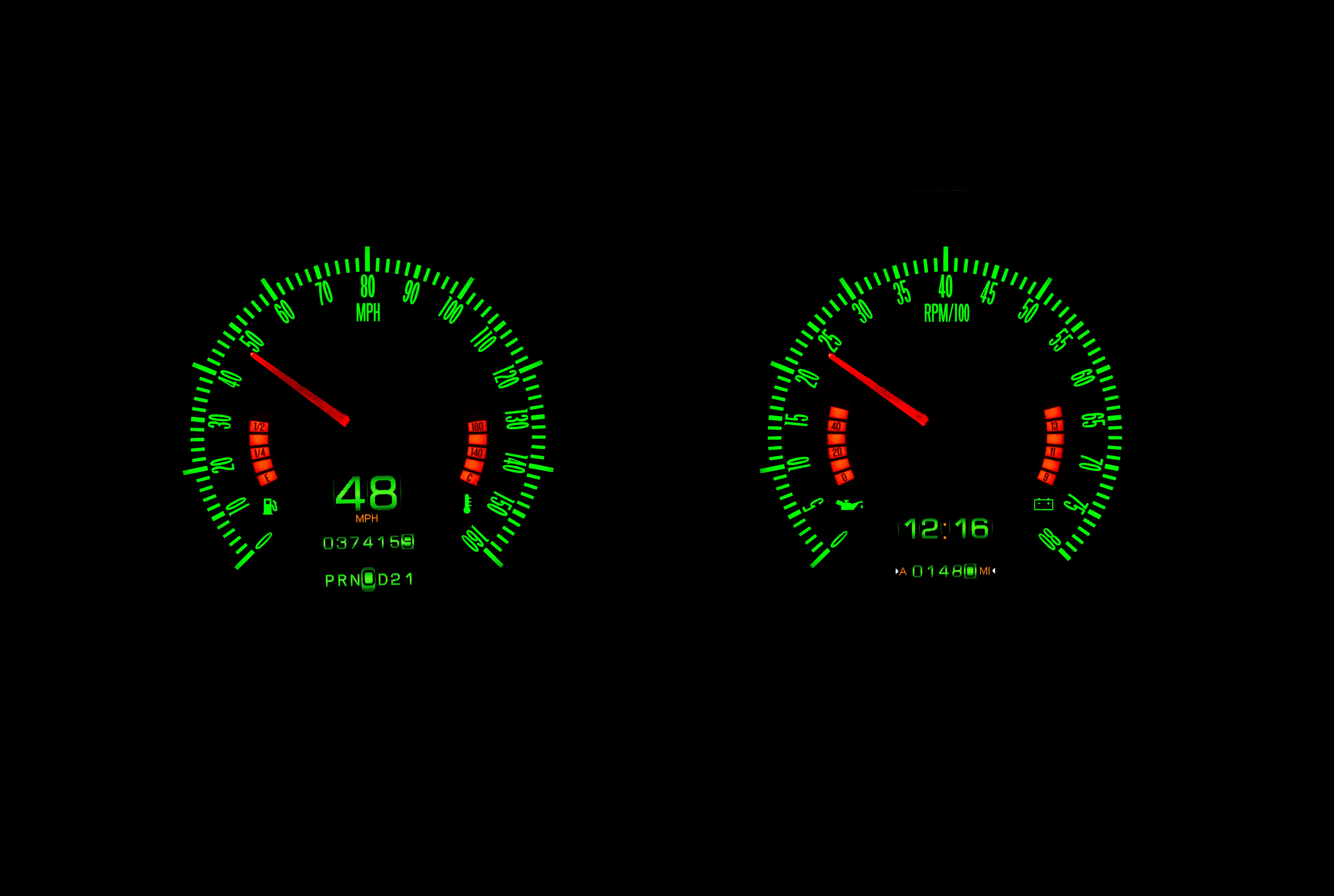 Dakota Digital RTX-68C-CAM-X — 1968 Chevy Camaro RTX Instrument System