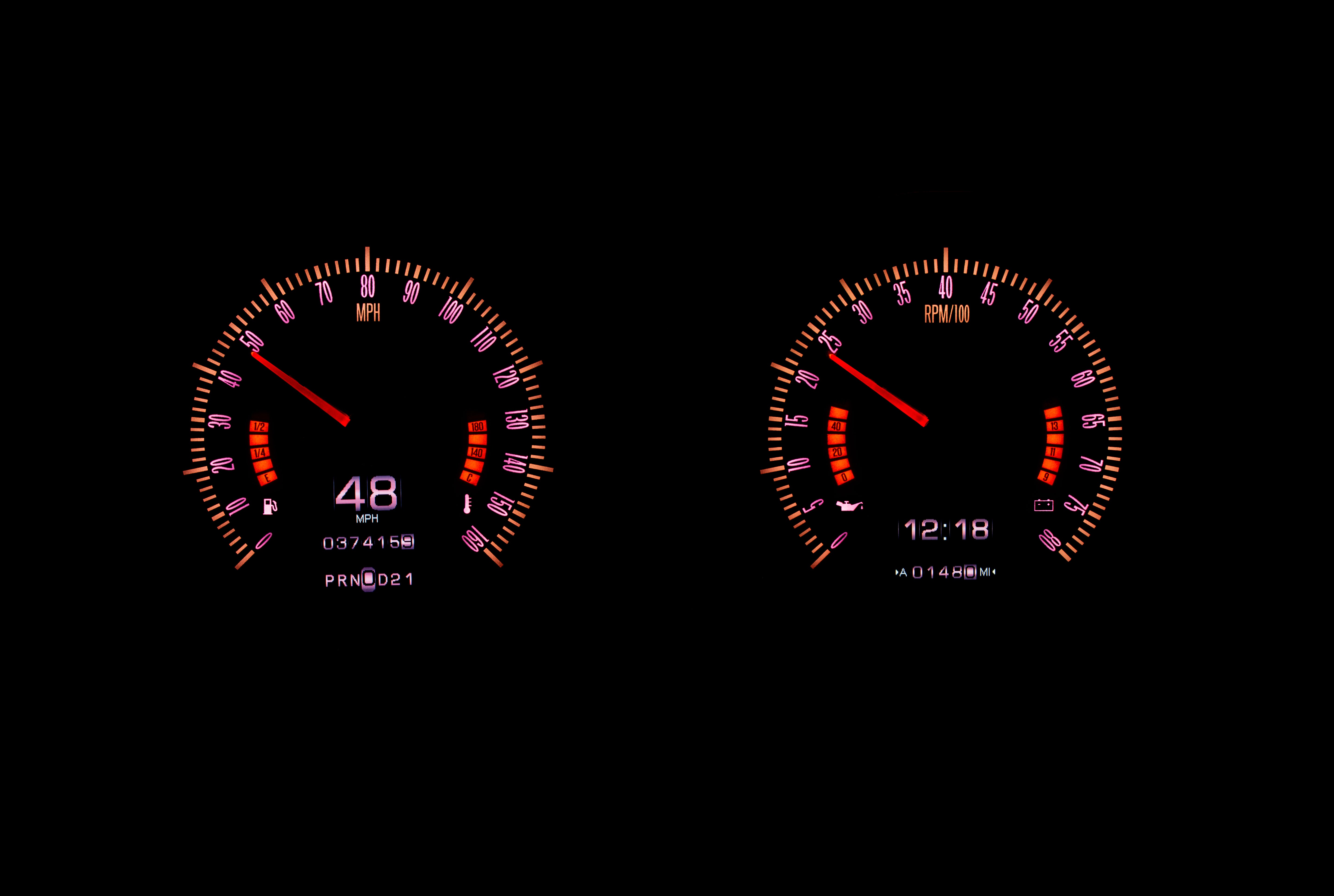 Dakota Digital RTX-68C-CAM-X — 1968 Chevy Camaro RTX Instrument System