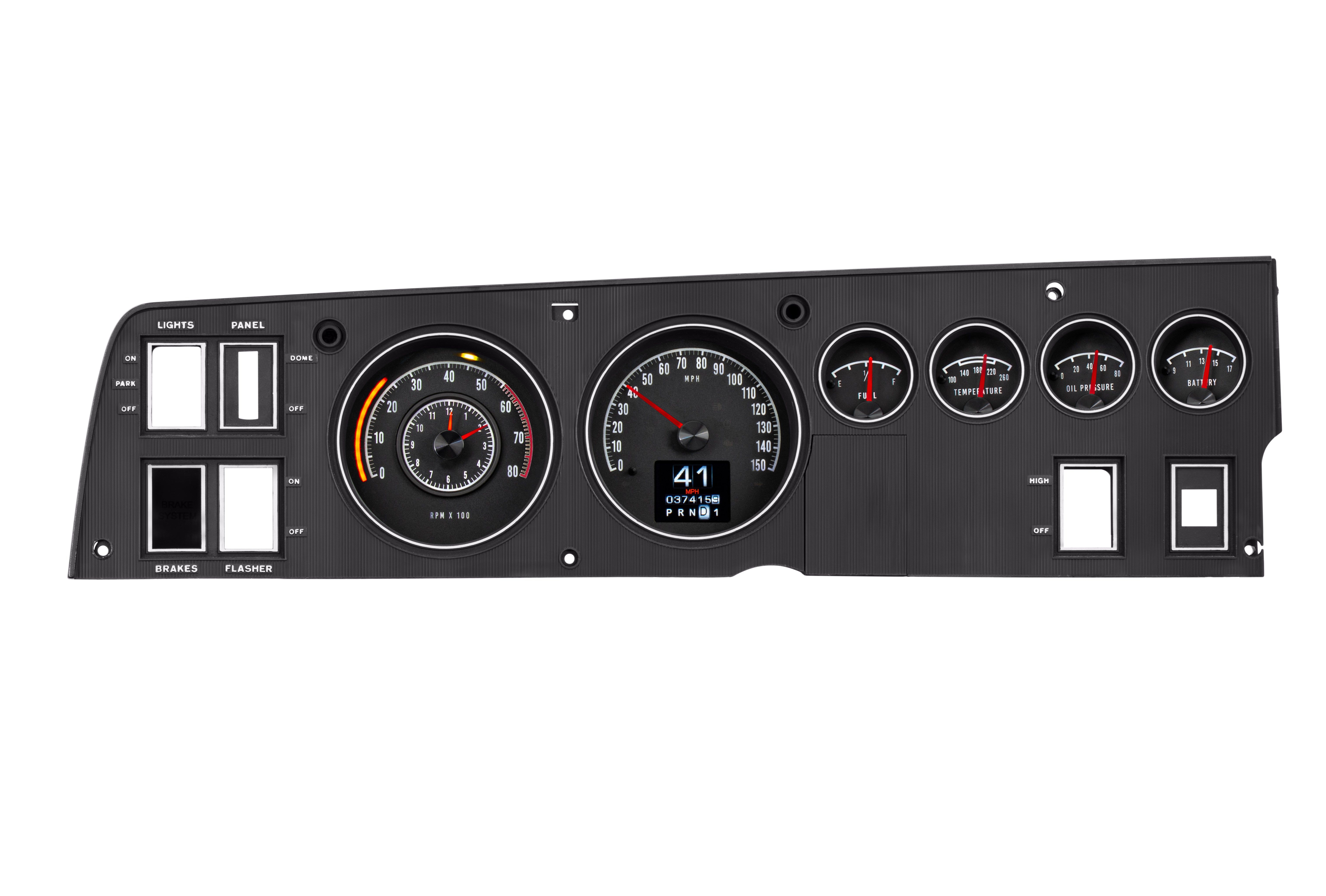 Dakota Digital RTX-68D-CHG-X — 1968–70 Dodge Charger Dodge Charger RTX