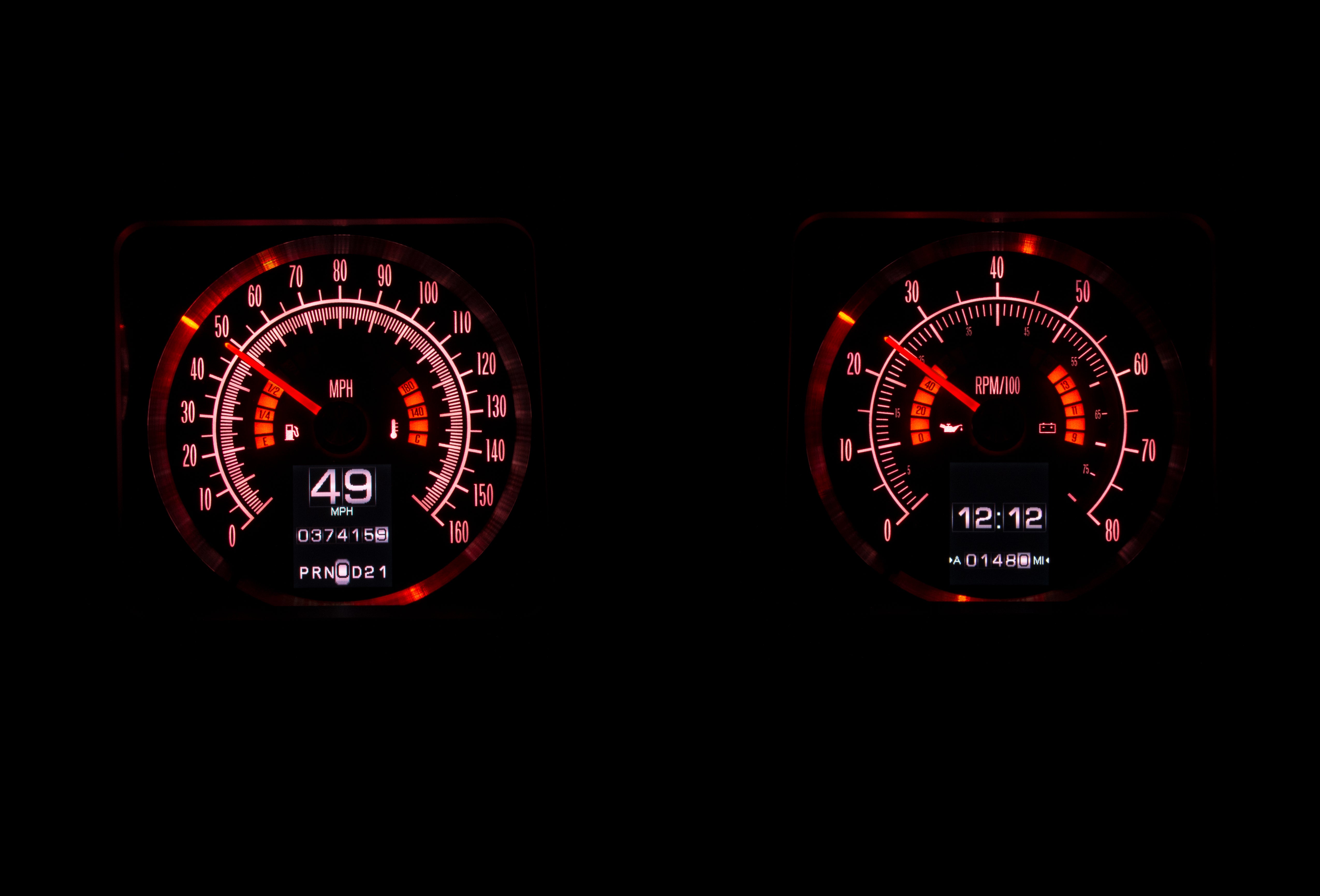 Dakota Digital RTX-69C-CAM-X — 1969 Chevy Camaro RTX Instrument System