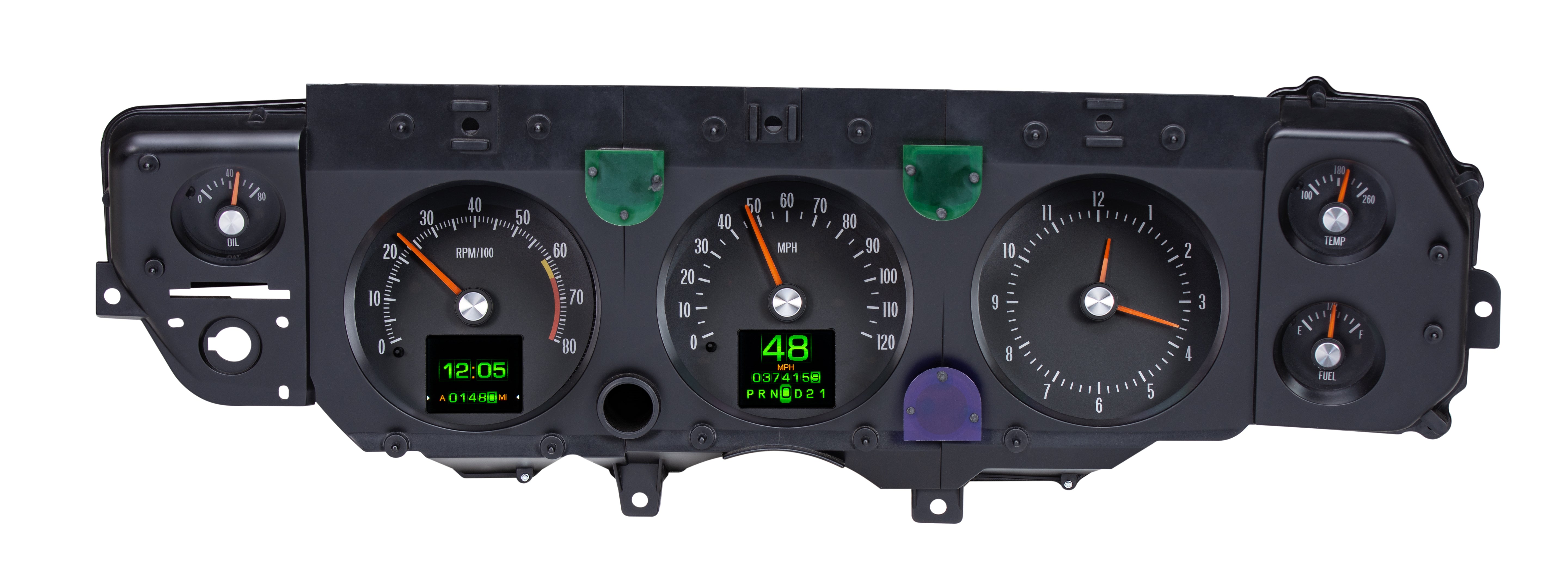 Dakota Digital RTX-70C-CVL-X — 1970–72 Chevy Chevelle SS / El Camino / Monte Carlo RTX Gauge Kit