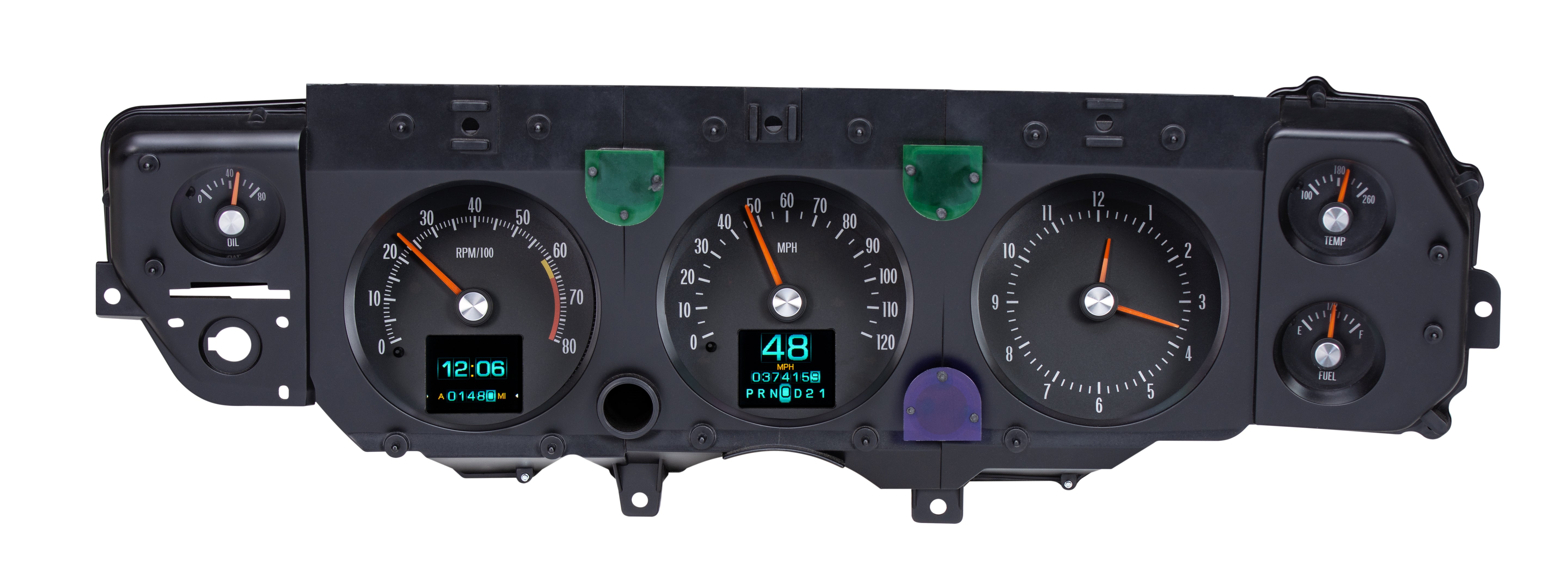 Dakota Digital RTX-70C-CVL-X — 1970–72 Chevy Chevelle SS / El Camino / Monte Carlo RTX Gauge Kit