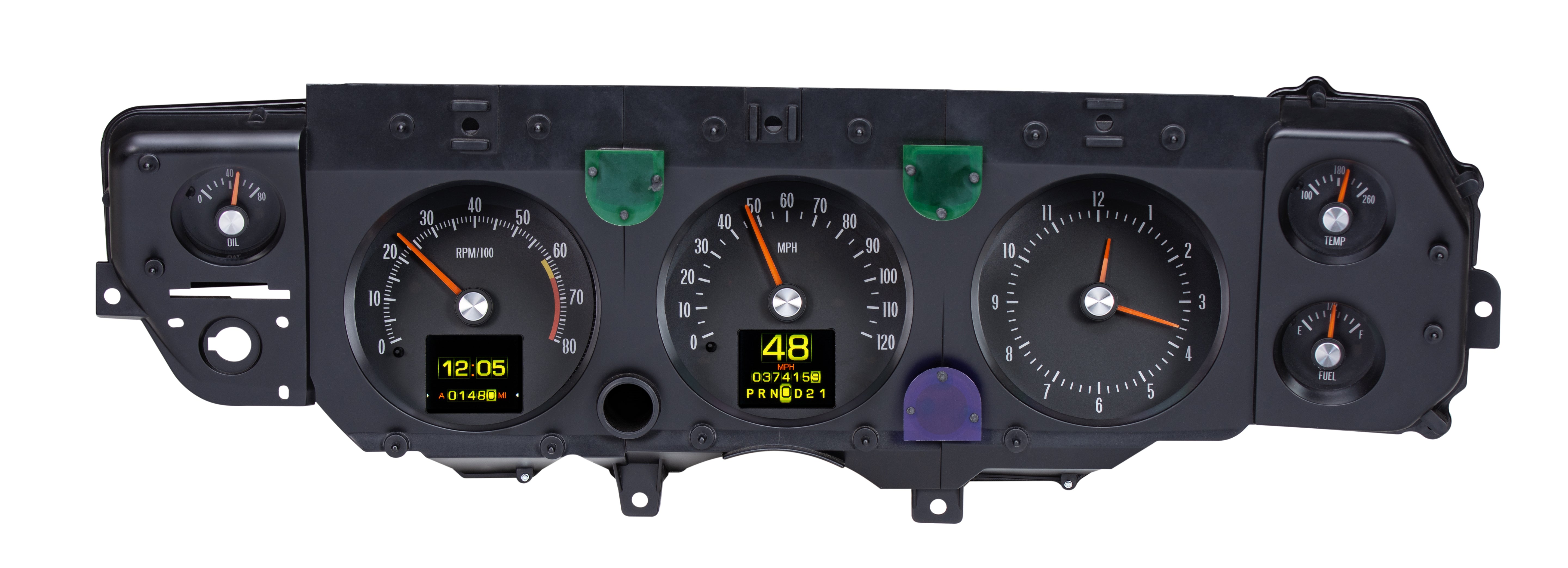 Dakota Digital RTX-70C-CVL-X — 1970–72 Chevy Chevelle SS / El Camino / Monte Carlo RTX Gauge Kit