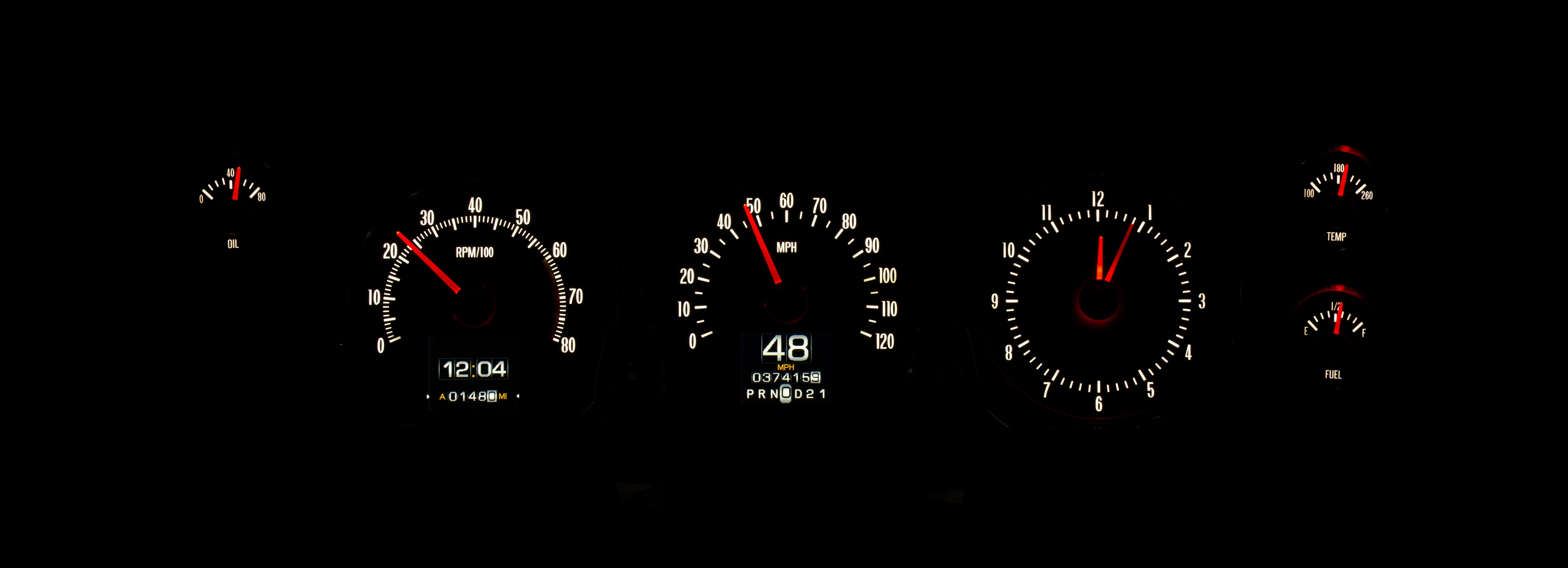 Dakota Digital RTX-70C-CVL-X — 1970–72 Chevy Chevelle SS / El Camino / Monte Carlo RTX Gauge Kit