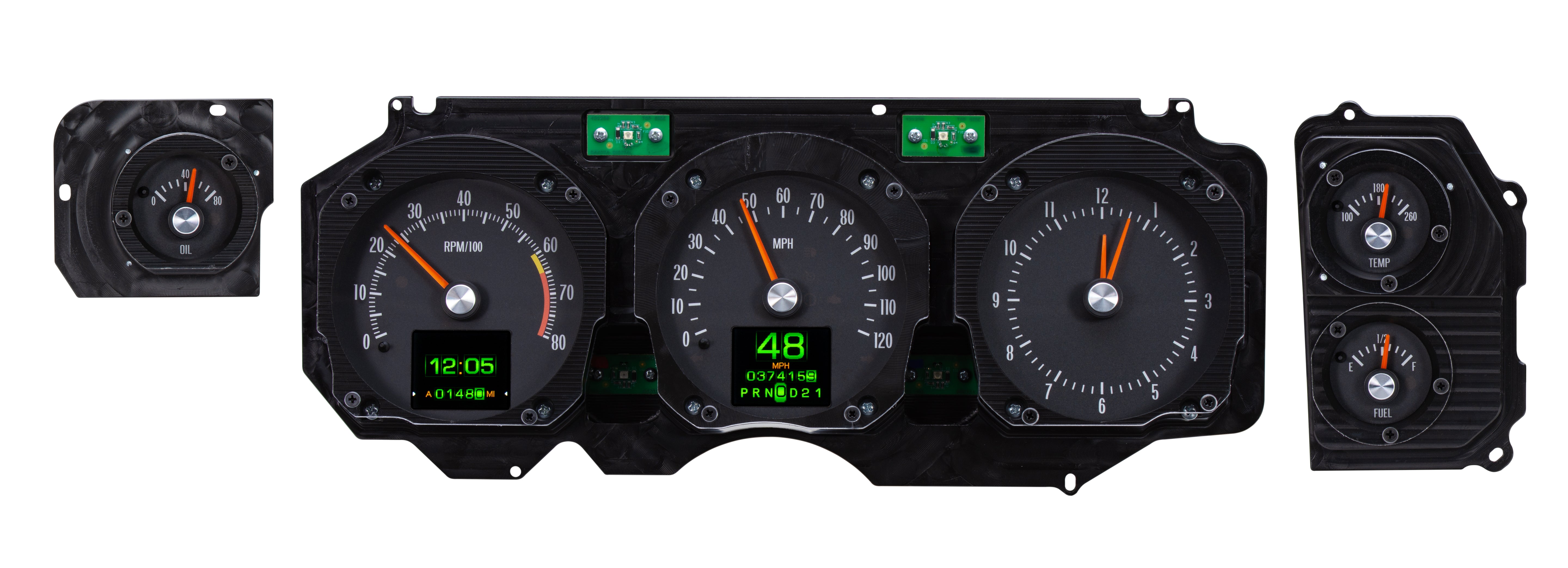 Dakota Digital RTX-70C-CVL-X — 1970–72 Chevy Chevelle SS / El Camino / Monte Carlo RTX Gauge Kit