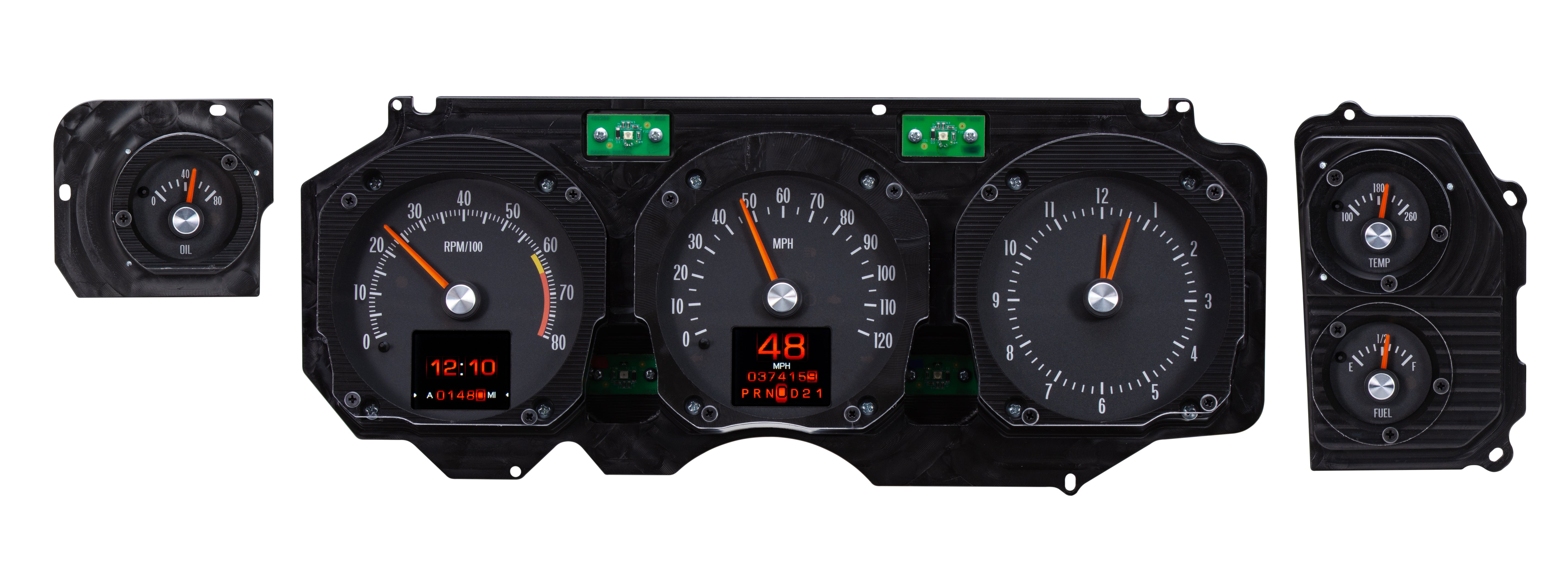 Dakota Digital RTX-70C-CVL-X — 1970–72 Chevy Chevelle SS / El Camino / Monte Carlo RTX Gauge Kit