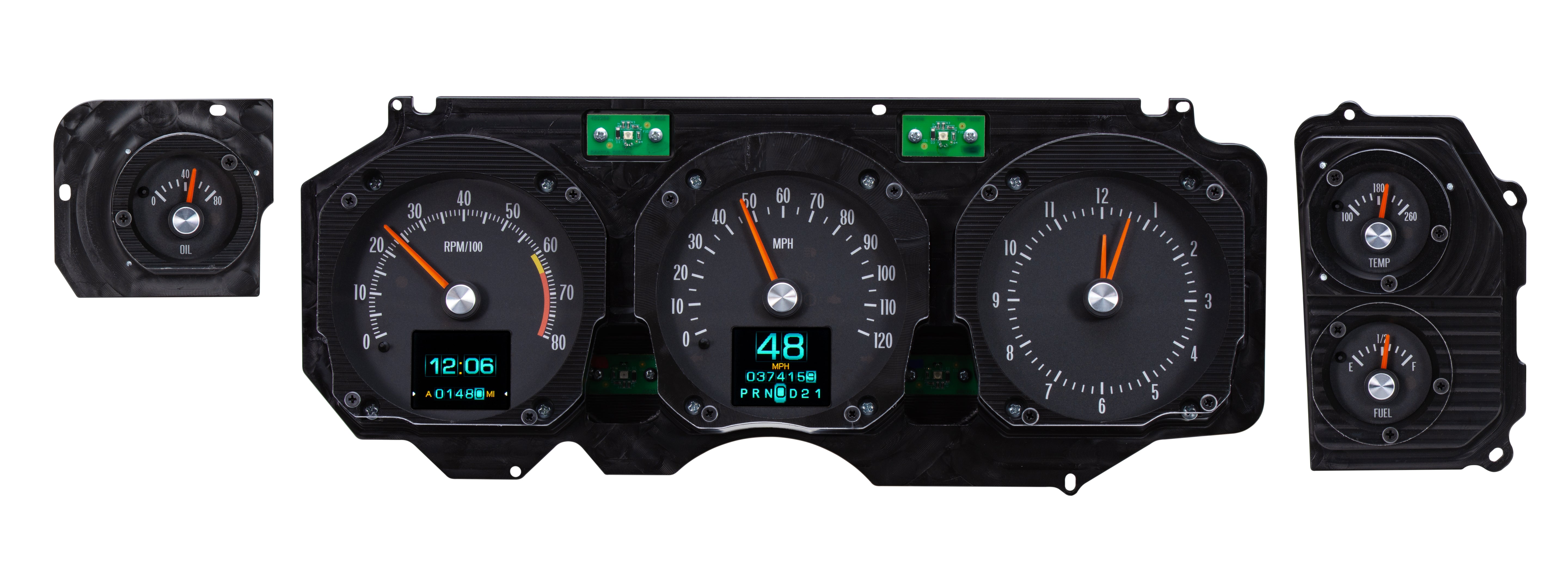 Dakota Digital RTX-70C-CVL-X — 1970–72 Chevy Chevelle SS / El Camino / Monte Carlo RTX Gauge Kit