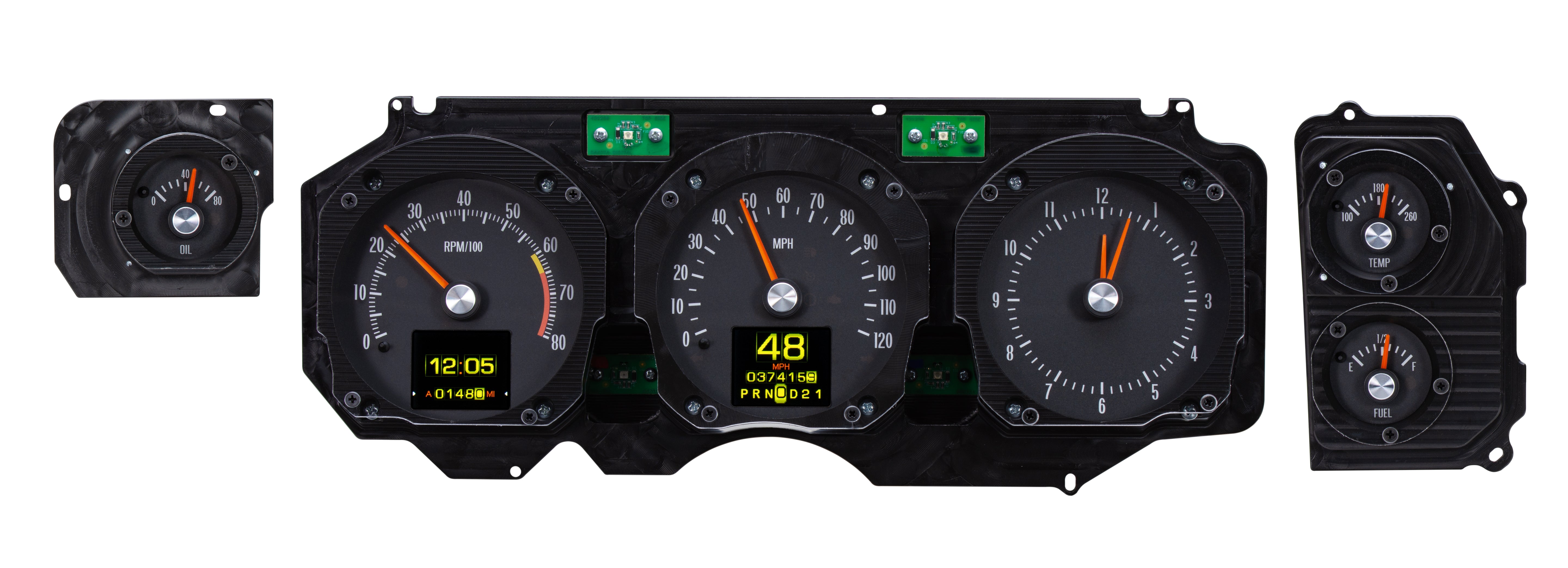 Dakota Digital RTX-70C-CVL-X — 1970–72 Chevy Chevelle SS / El Camino / Monte Carlo RTX Gauge Kit