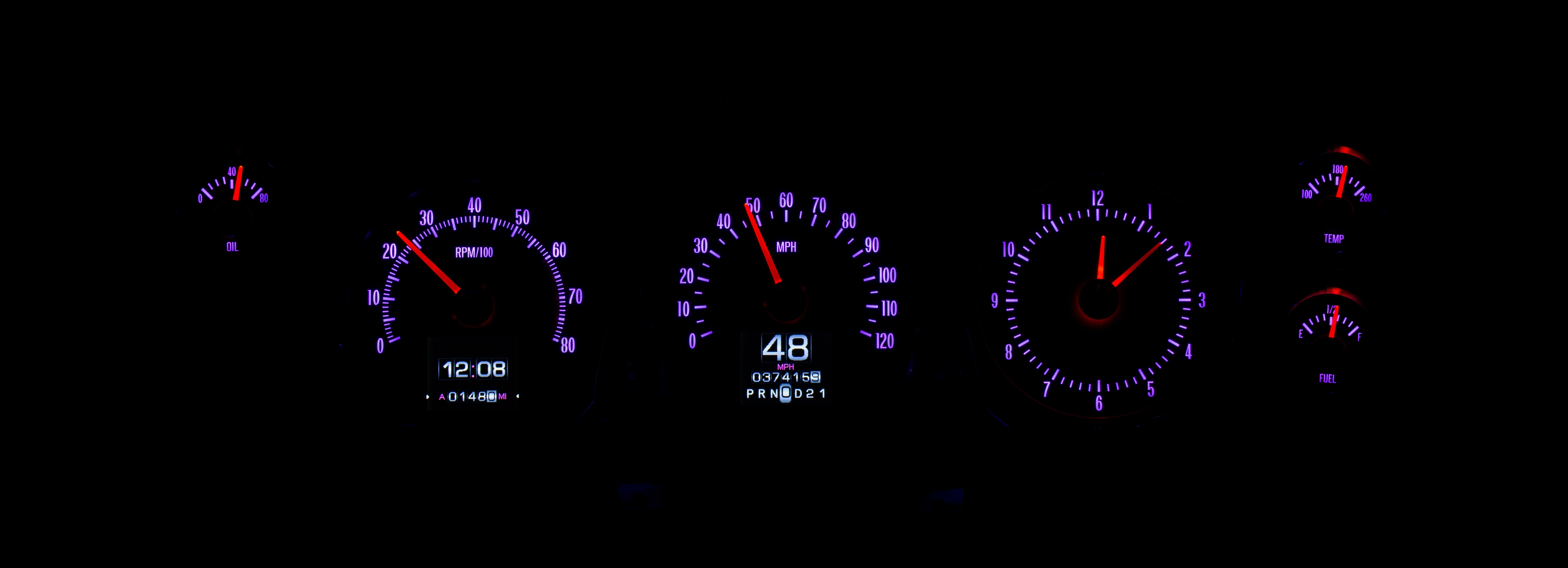 Dakota Digital RTX-70C-CVL-X — 1970–72 Chevy Chevelle SS / El Camino / Monte Carlo RTX Gauge Kit