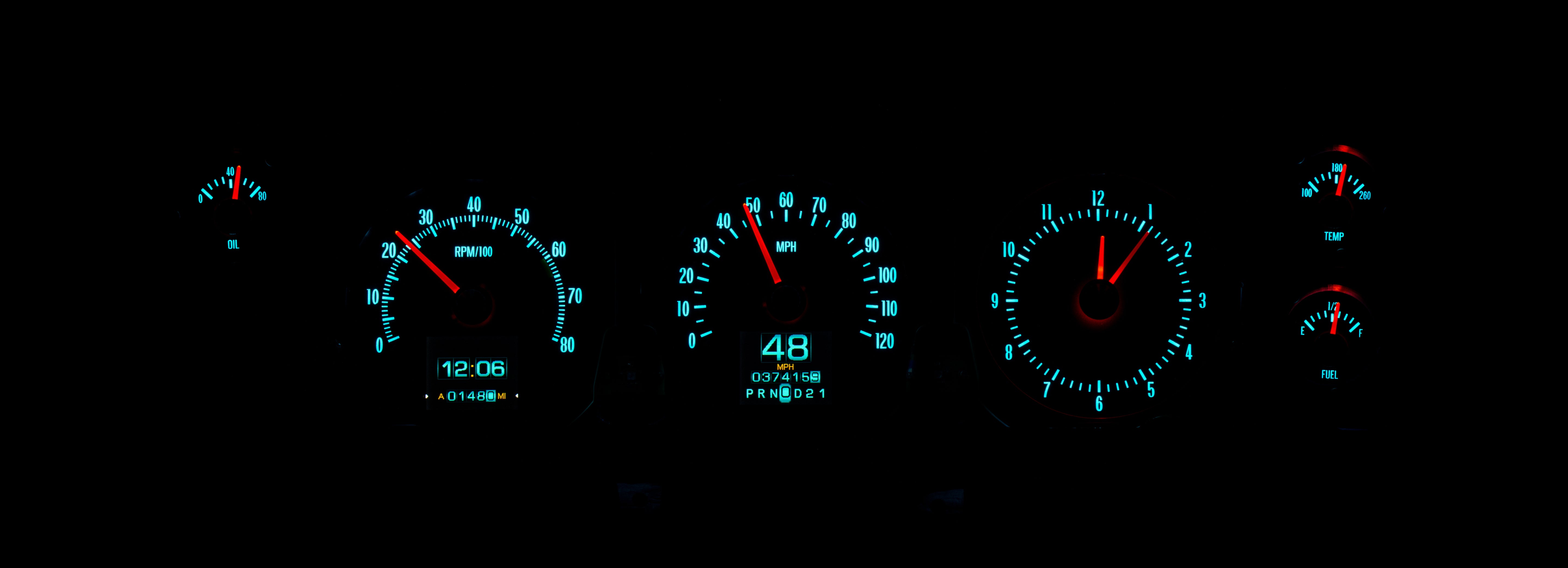 Dakota Digital RTX-70C-CVL-X — 1970–72 Chevy Chevelle SS / El Camino / Monte Carlo RTX Gauge Kit