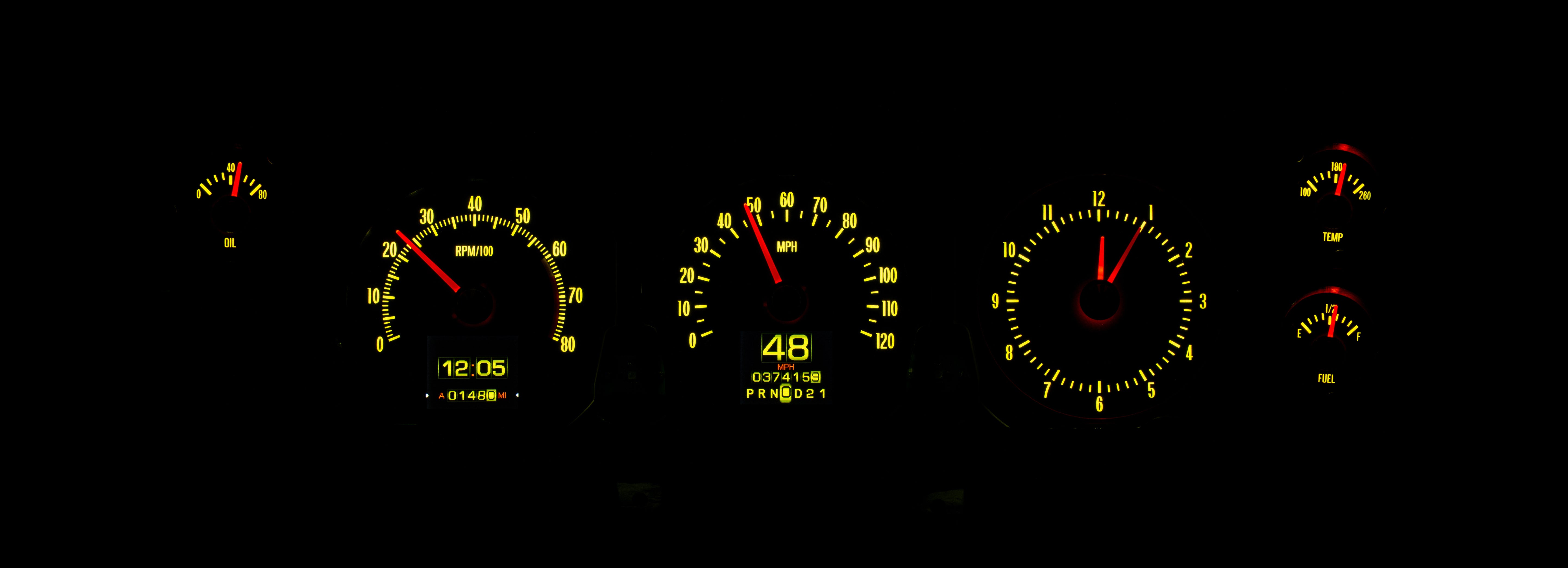Dakota Digital RTX-70C-CVL-X — 1970–72 Chevy Chevelle SS / El Camino / Monte Carlo RTX Gauge Kit