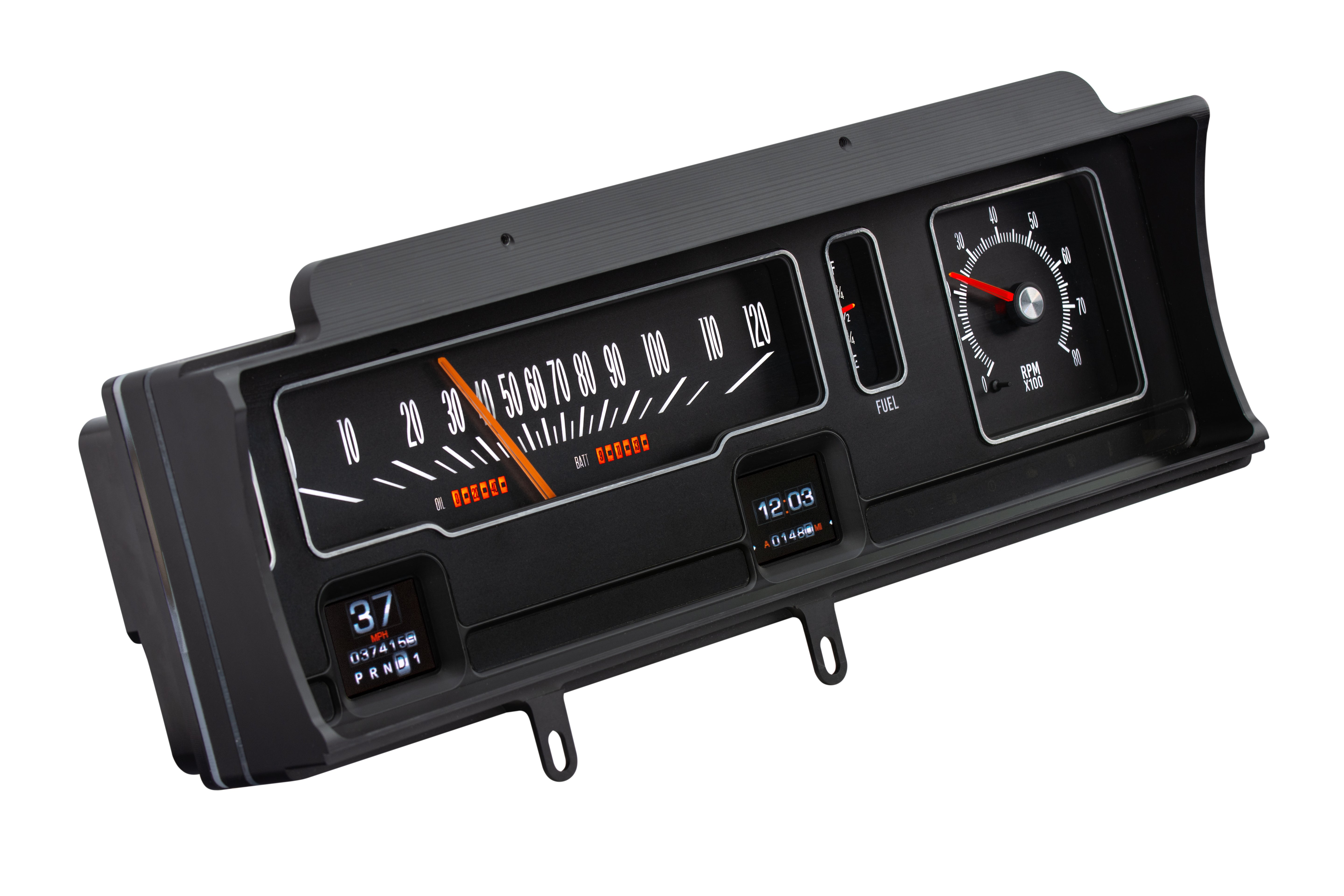 Dakota Digital RTX-70C-MAL-X — 1970–72 Chevy Malibu / Non-SS Chevelle / El Camino RTX Gauge Kit