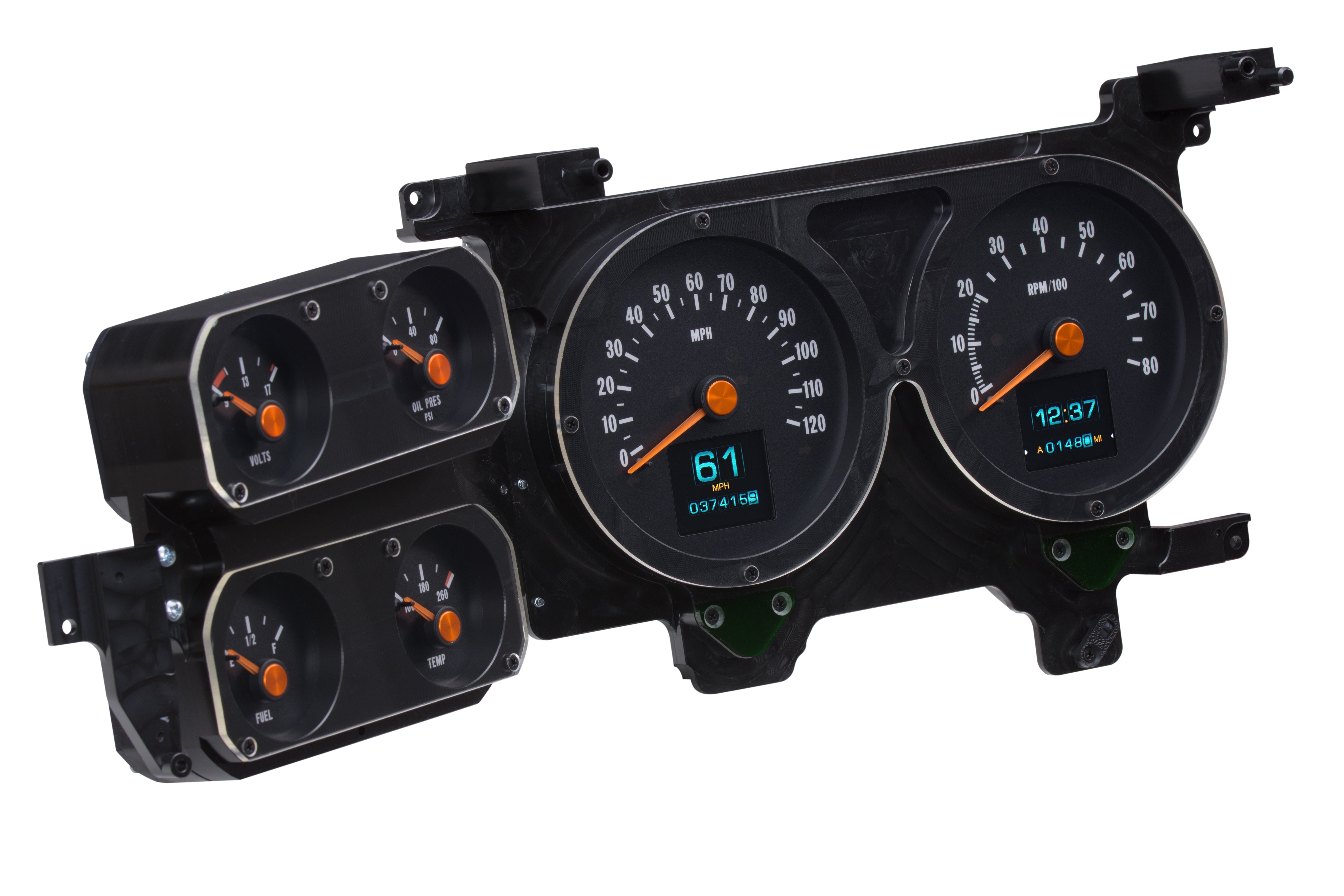 Dakota Digital RTX-73C-PU-X — 1973–1975 Chevy/GMC C10 Truck RTX Instrument System