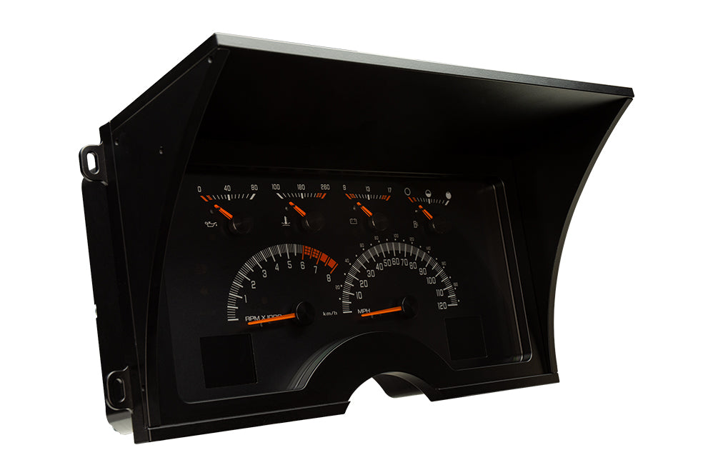 Dakota Digital RTX-92C-PU-X — 1992–1994 GM SUV (Blazer/Suburban) & Chevy/GMC Truck RTX Instrument System