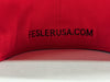 FESLER USA FLEXFIT 210 FITTED RED HAT