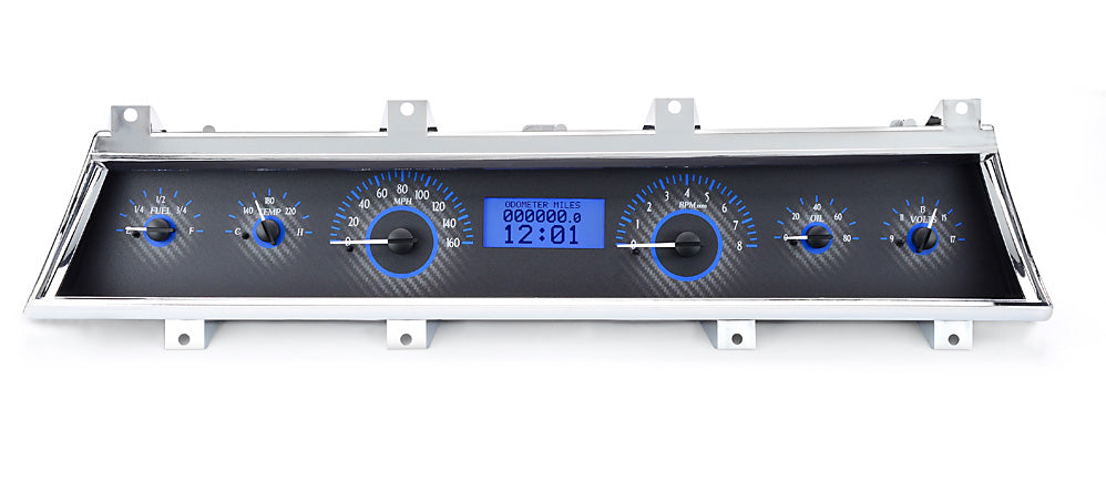 Dakota Digital VHX-66C-CVL — 1966–67 Chevy Chevelle / El Camino VHX Gauge Kit