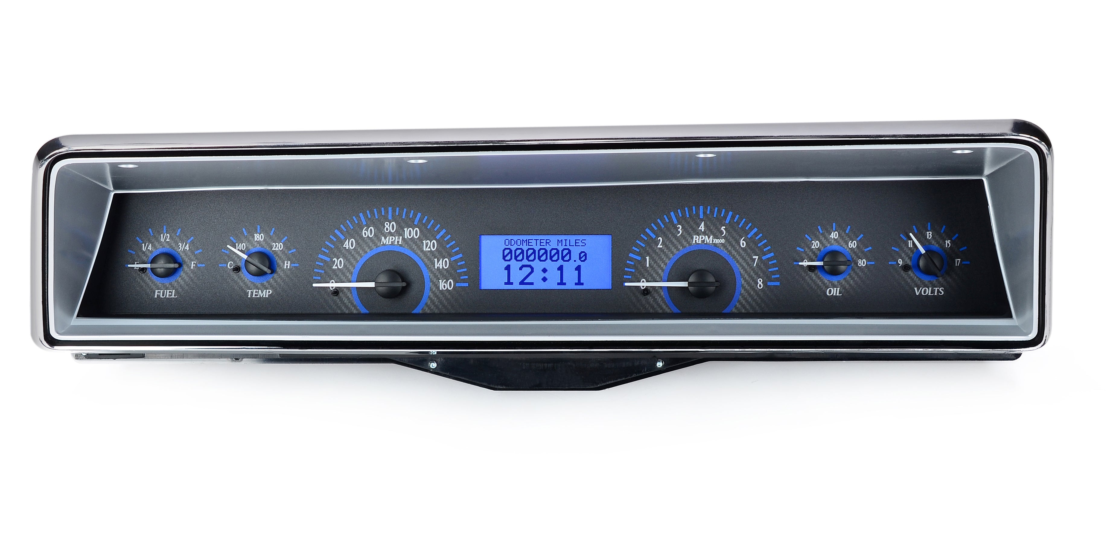 Dakota Digital VHX-66C-NOV — 1966–67 Chevy Nova VHX Gauge Kit