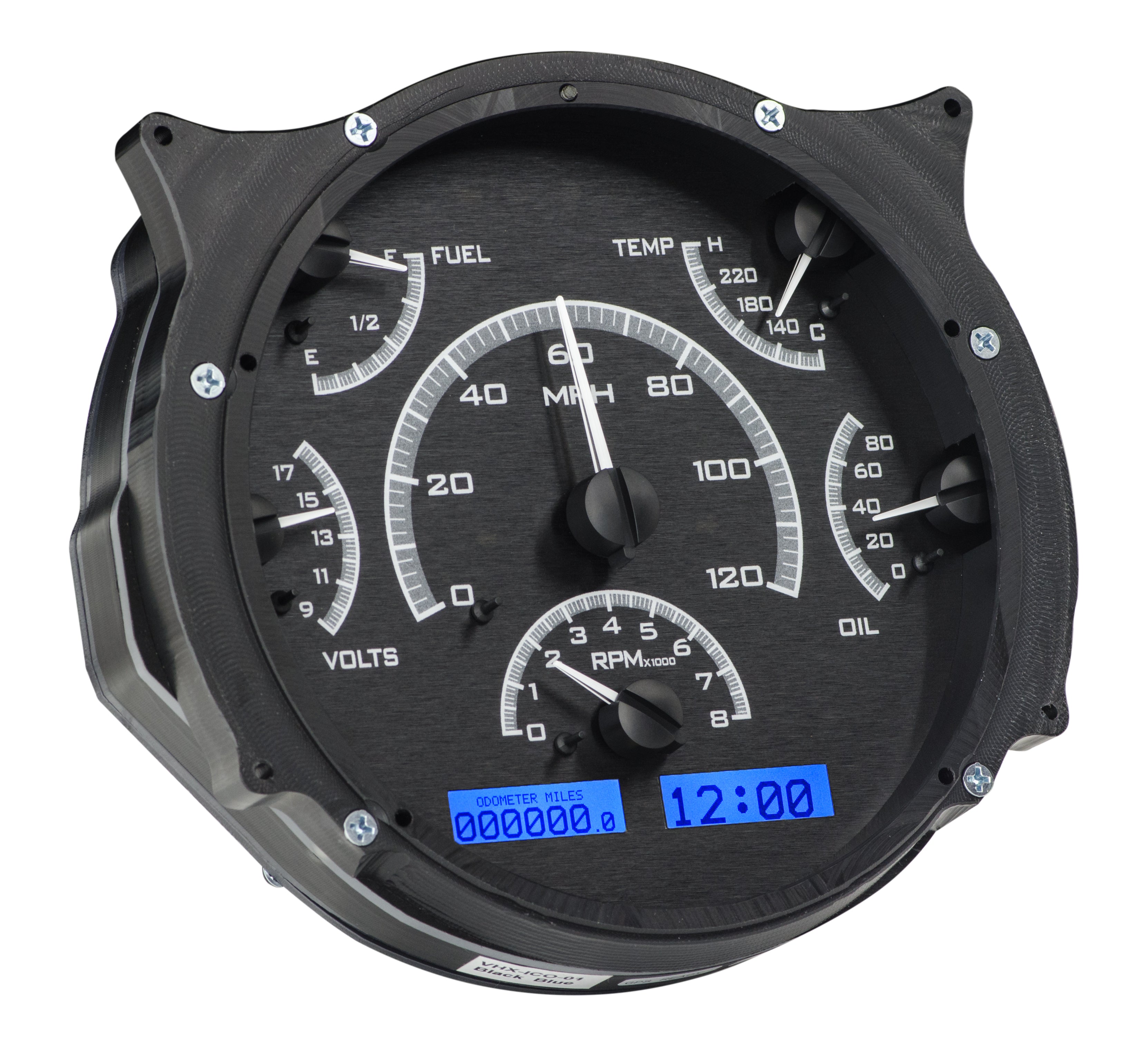 Dakota Digital VHX-66F-BRO — 1966–76 Ford Bronco VHX Gauge Kit
