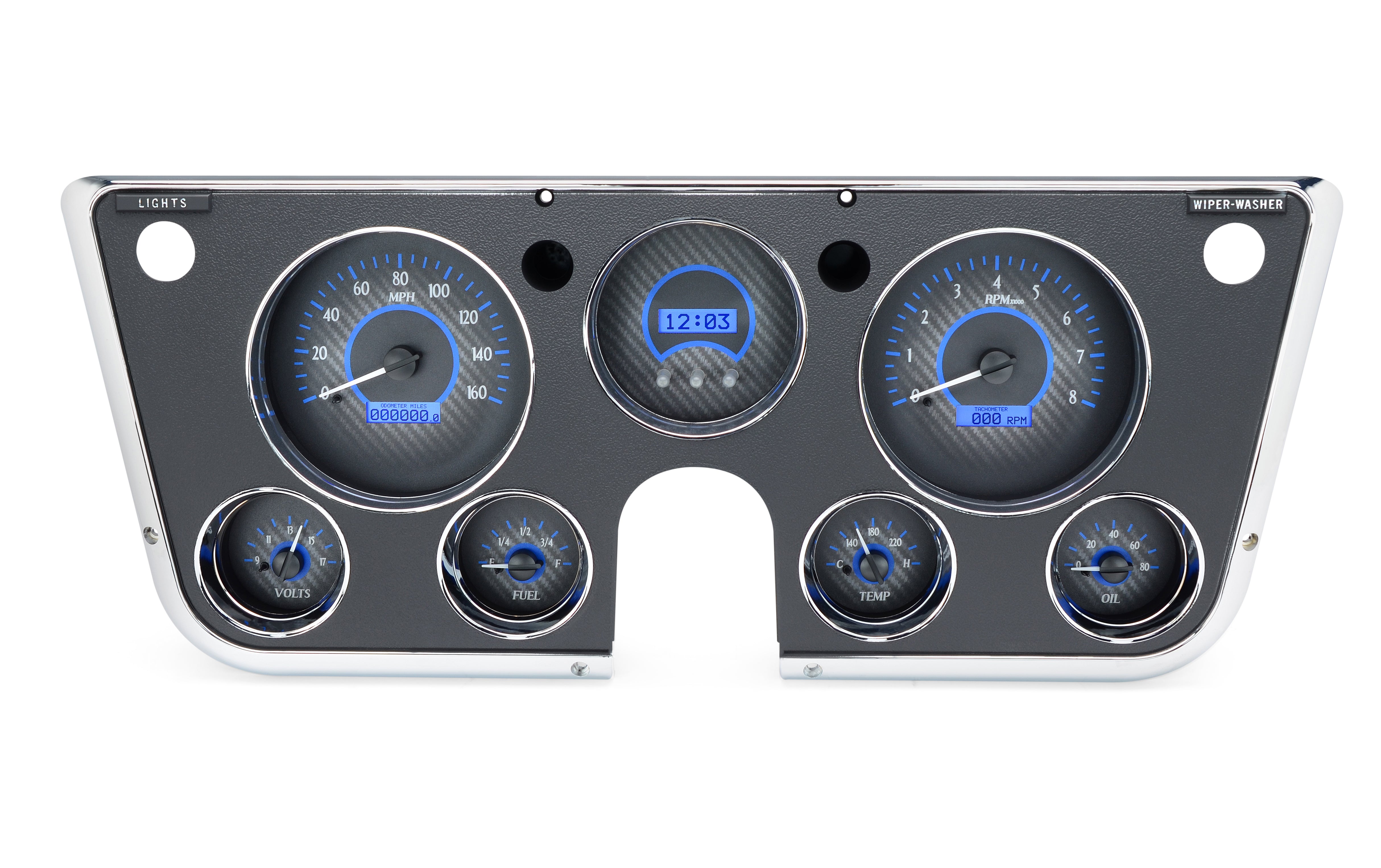Dakota Digital VHX-67C-PU — 1967–1972 Chevy/GMC C10 Truck VHX Instrument System