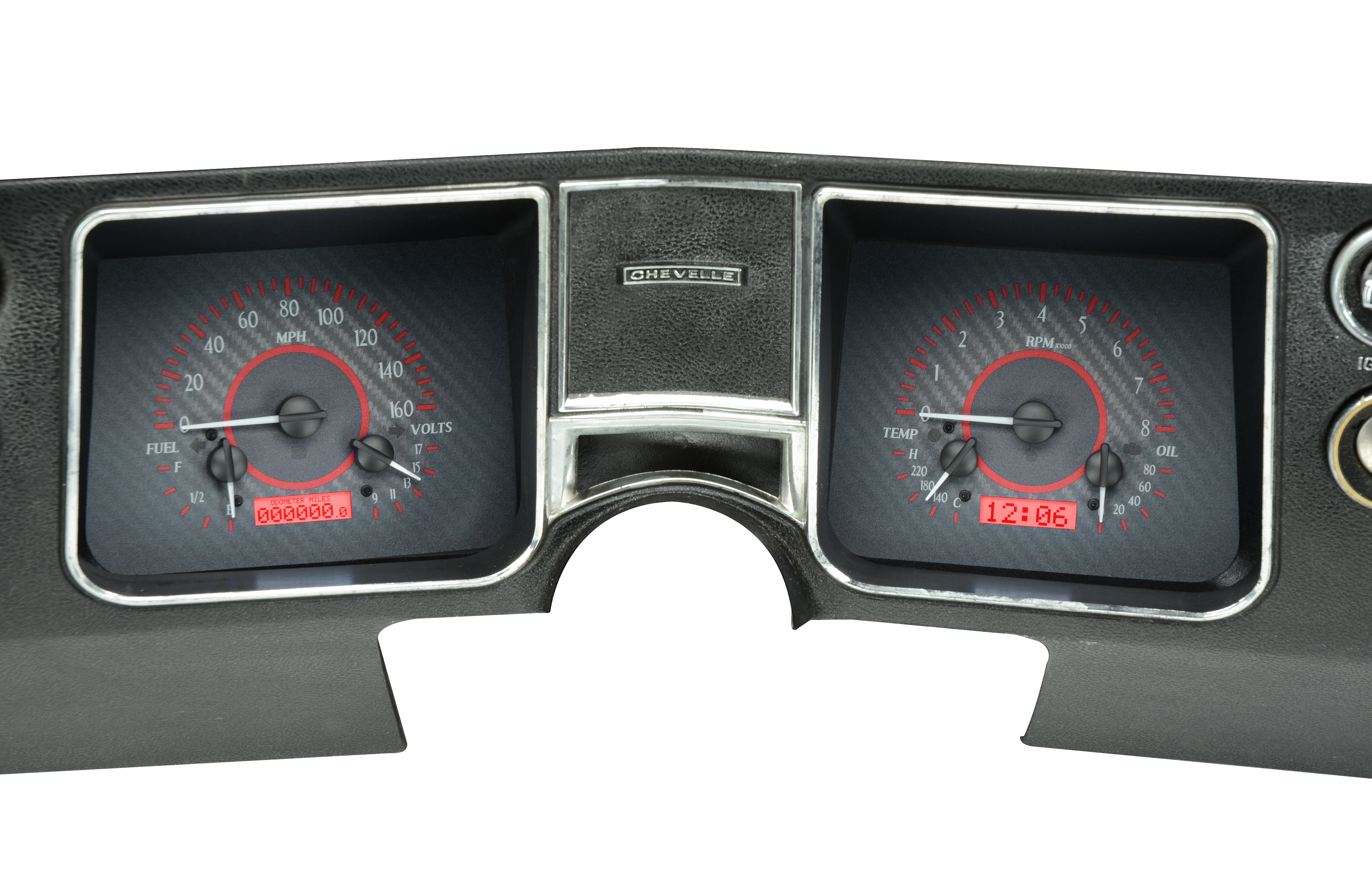 Dakota Digital VHX-68C-CVL — 1968 Chevy Chevelle/El Camino Chevelle/El Camino VHX Instruments