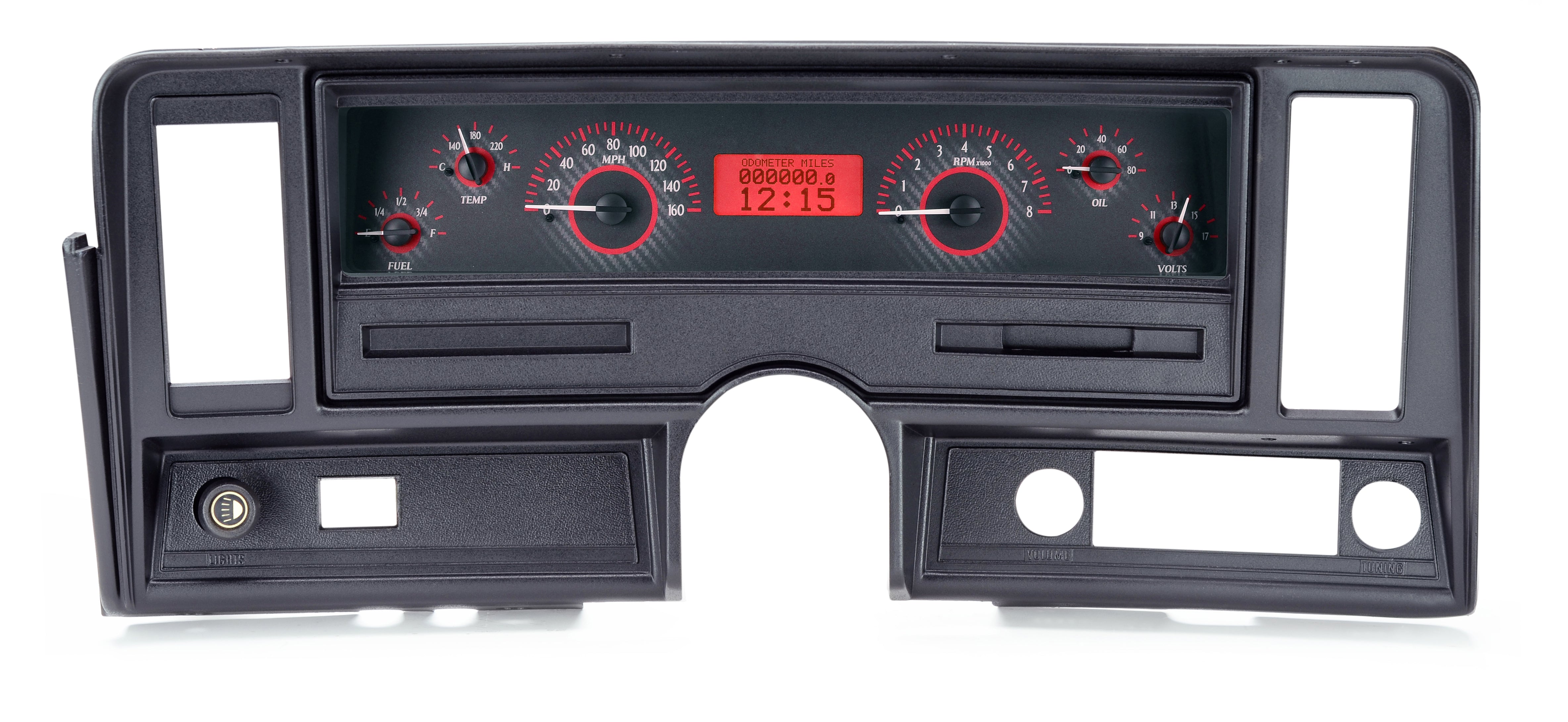 Dakota Digital VHX-69C-NOV — 1969–76 Chevy Nova VHX Gauge Kit
