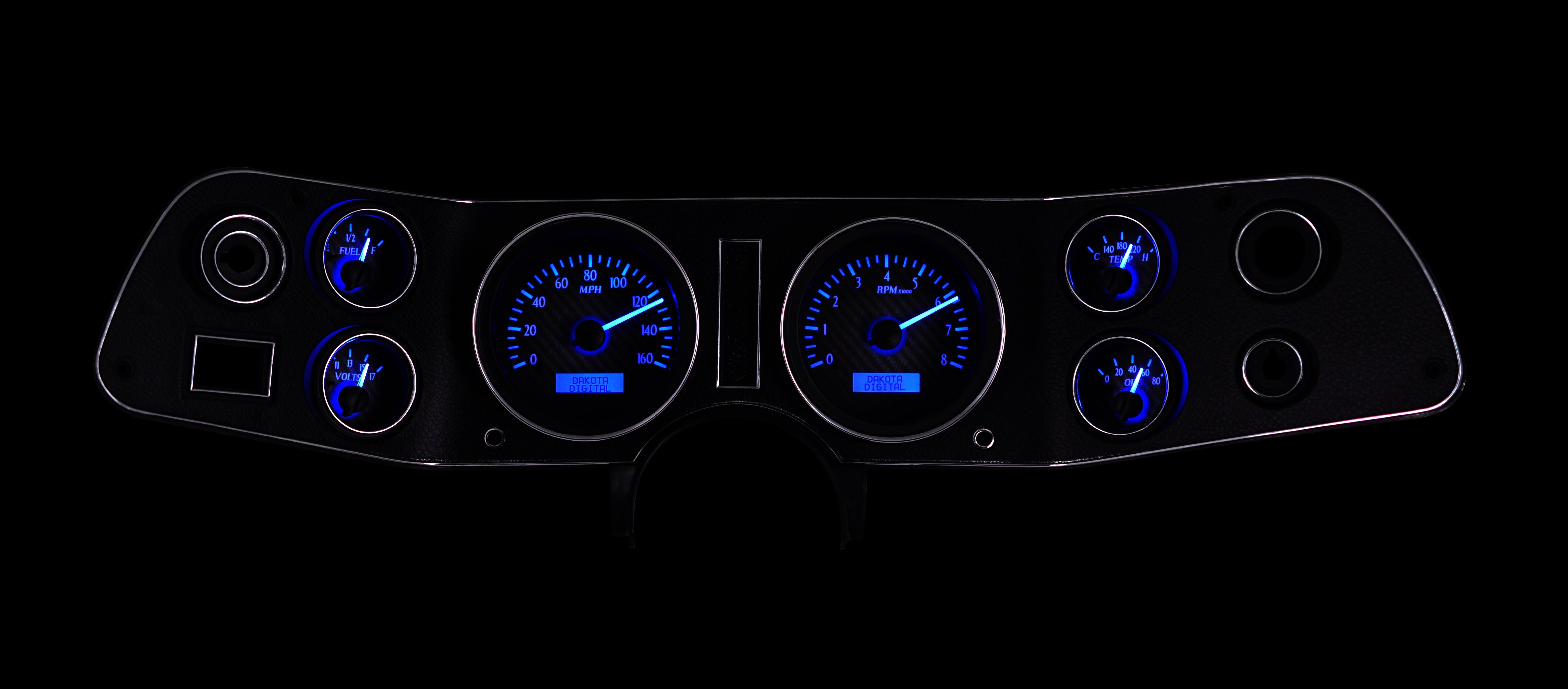 Dakota Digital VHX-70C-CAM — 1970–1981 Chevy Camaro VHX Instrument System