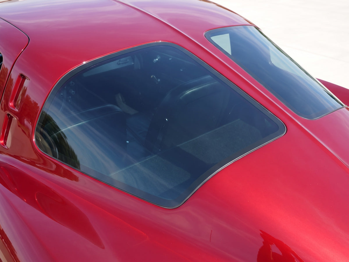 1963 Corvette split rear window bonded flush with the roof