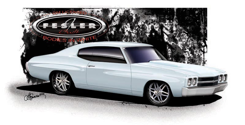 1967-72 Chevrolet Chevelle Body In White by Fesler USA Phoenix AZ