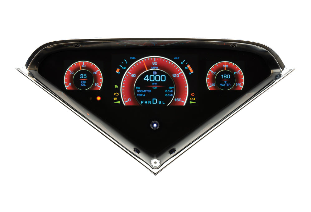 Dakota Digital GRFX-55C-PU - 1955-1959 Chevy/GMC Truck GRFX Instrument System