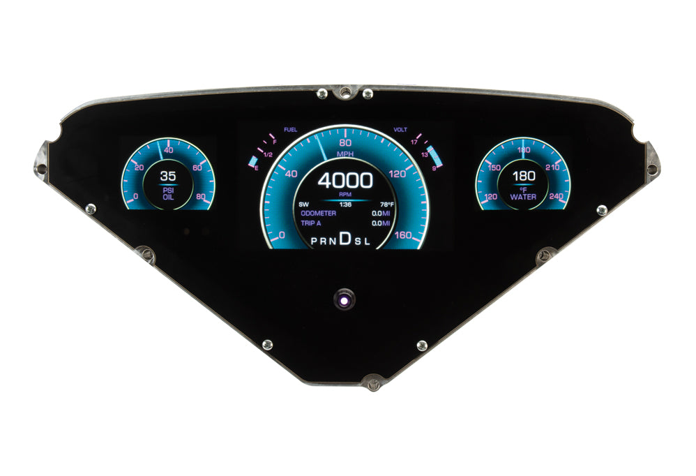Dakota Digital GRFX-55C-PU - 1955-1959 Chevy/GMC Truck GRFX Instrument System
